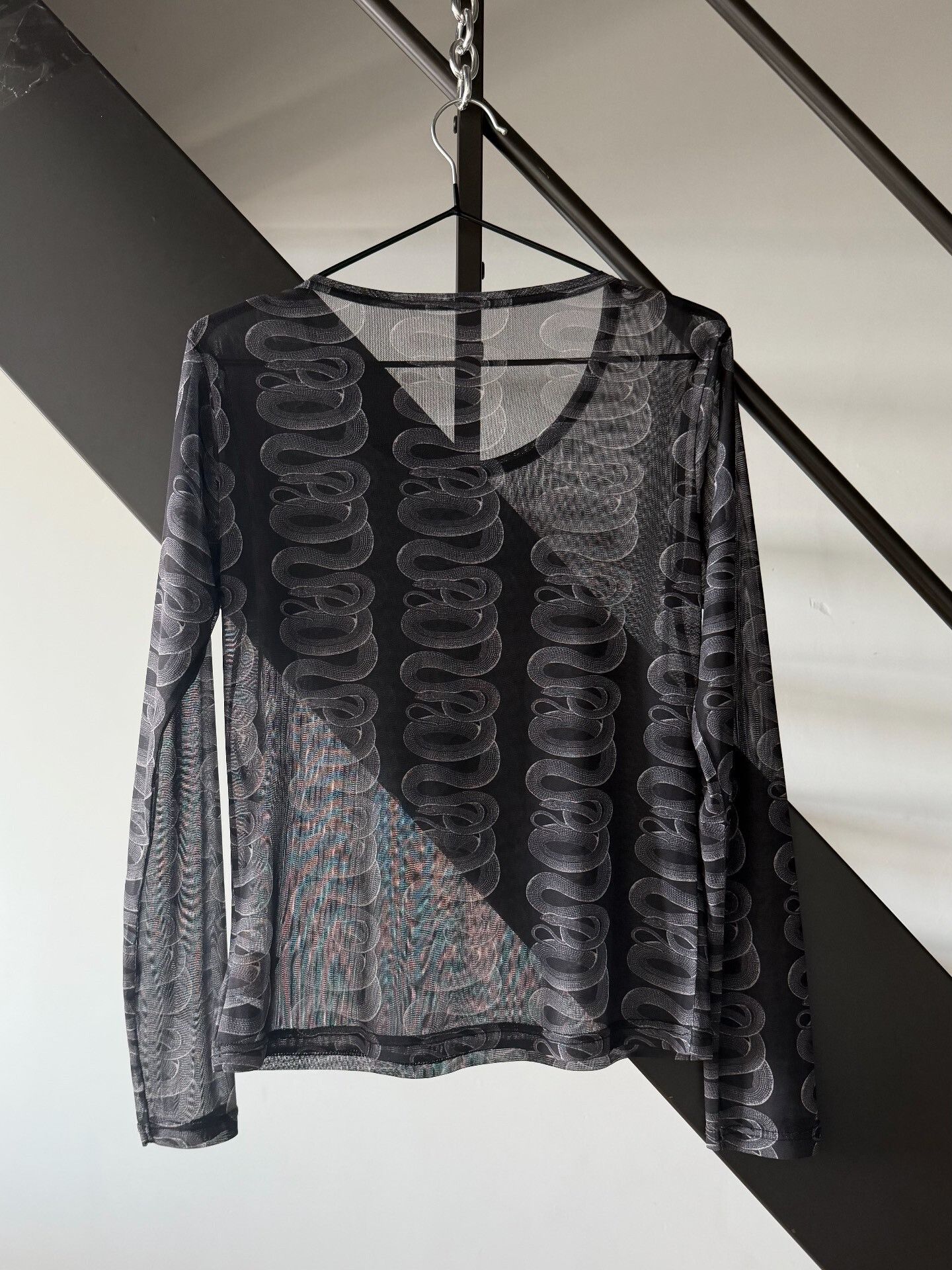 Hysteric Glamour Hysteric Glamour Snake Loop Long-Sleeve T-Shirt Size M / US 6-8 / IT 42-44 - 4 Thumbnail