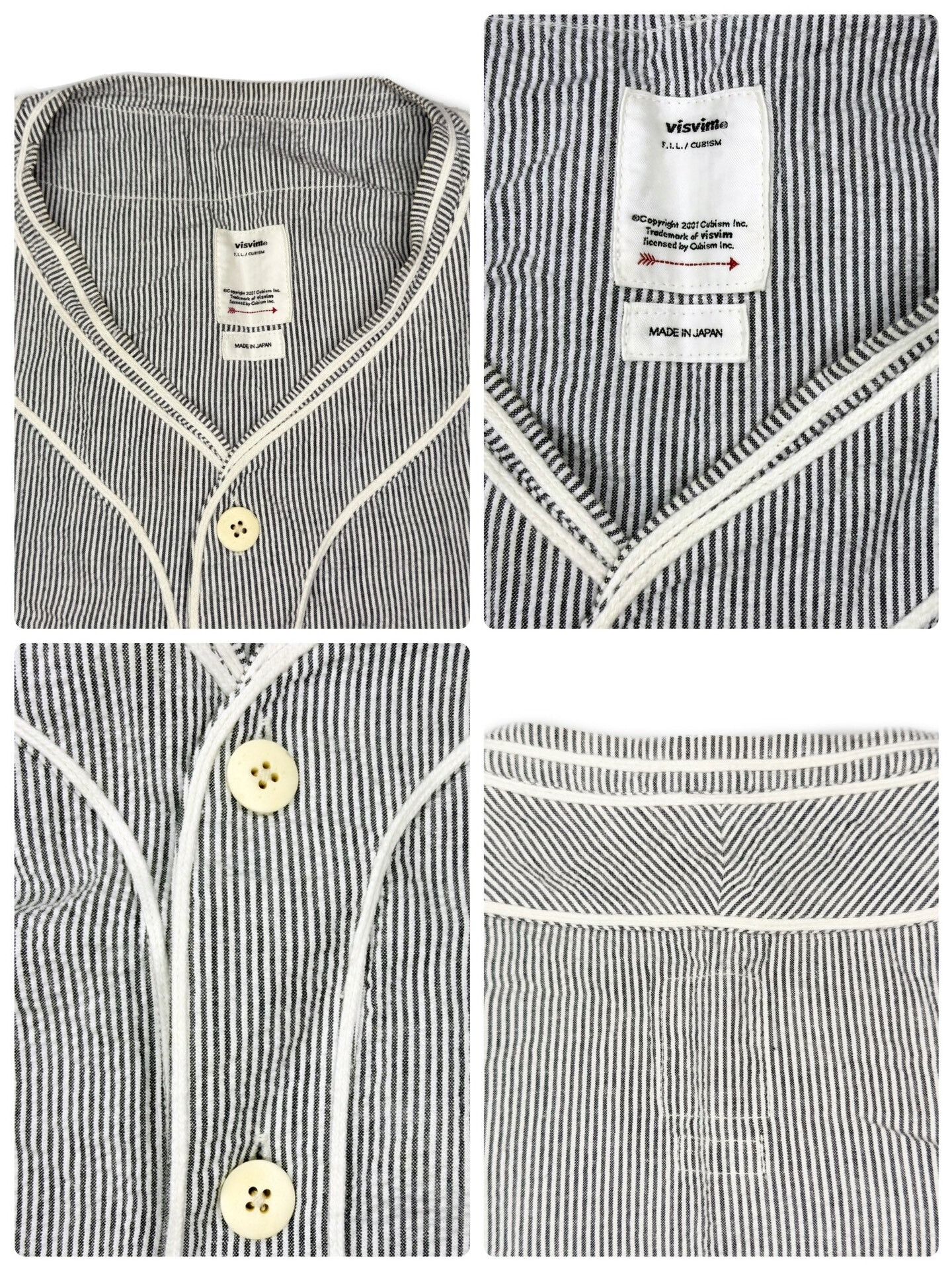 Visvim VISVIM 23SS SPOT DUGOUT S/S SEERSUCKER Size US L / EU 52-54 / 3 - 4 Thumbnail