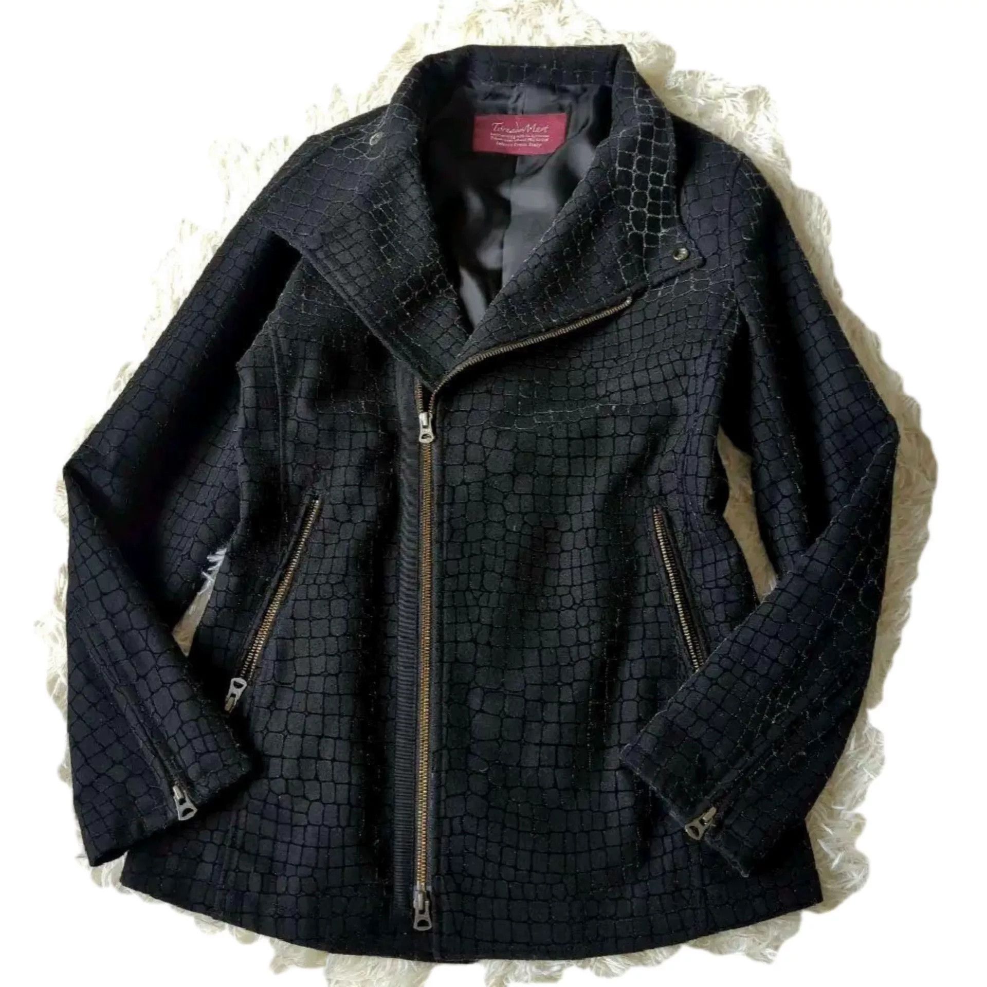 Tornado Mart Tornado Mart Twin Track Riders Jacket Size US M / EU 48-50 / 2 - 3 Thumbnail