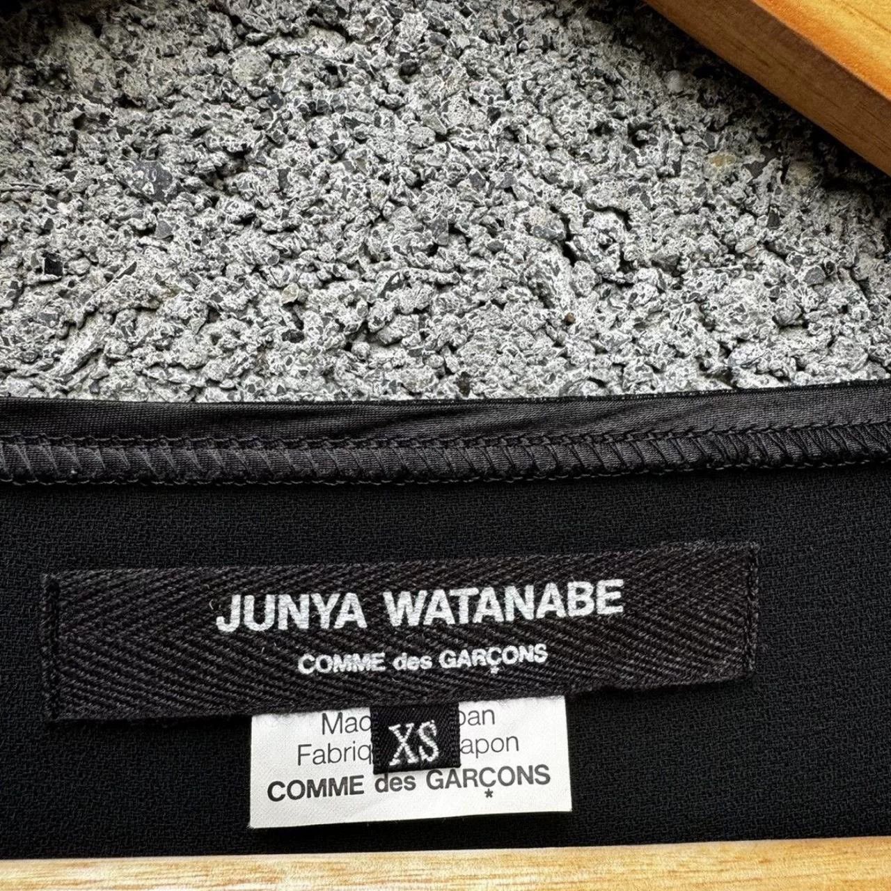 Junya Watanabe Junya Watanabe Black Sheer T-shirt Size XS / US 0-2 / IT 36-38 - 6 Thumbnail