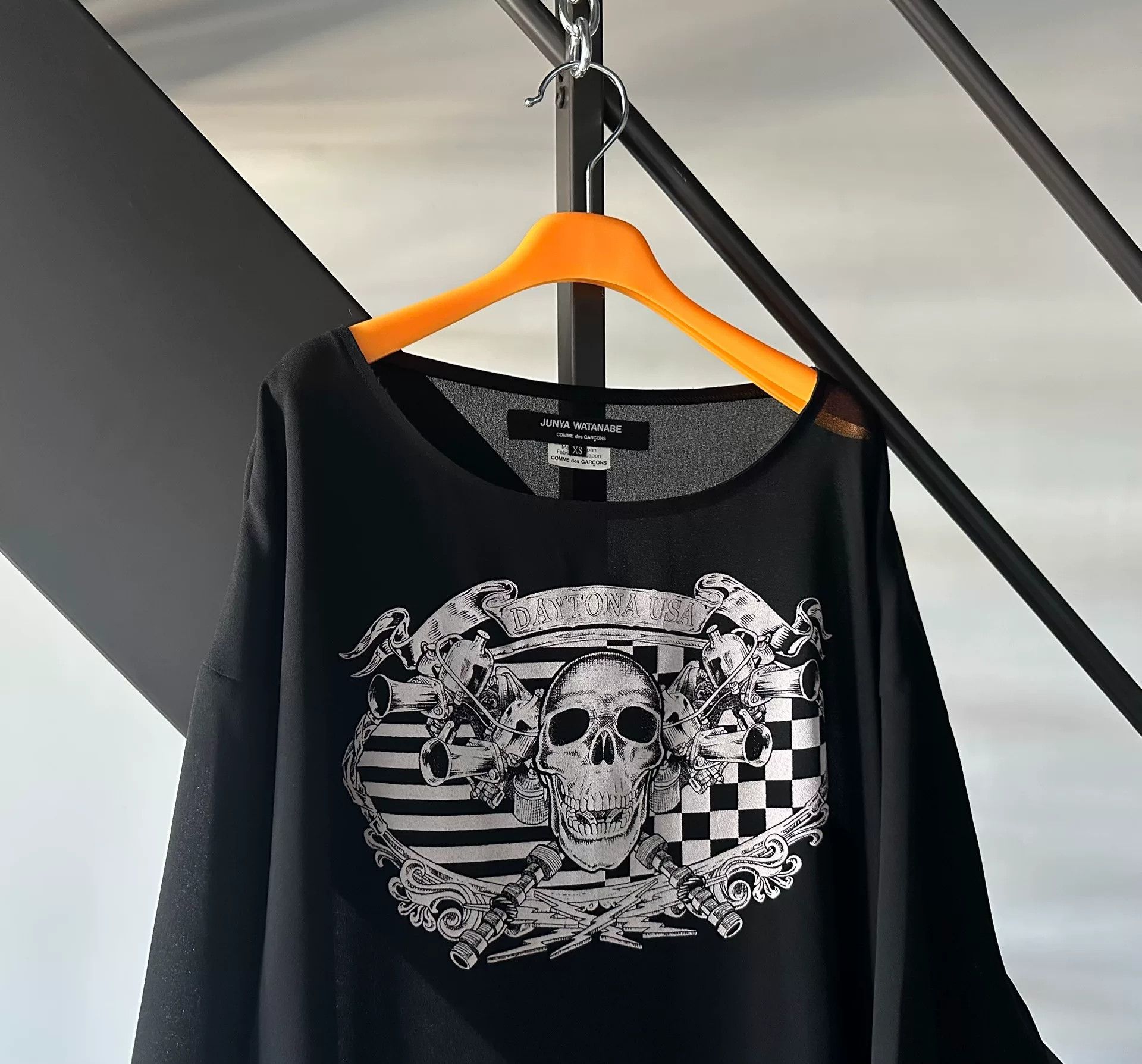 Junya Watanabe Junya Watanabe Black Sheer T-shirt Size XS / US 0-2 / IT 36-38 - 3 Thumbnail