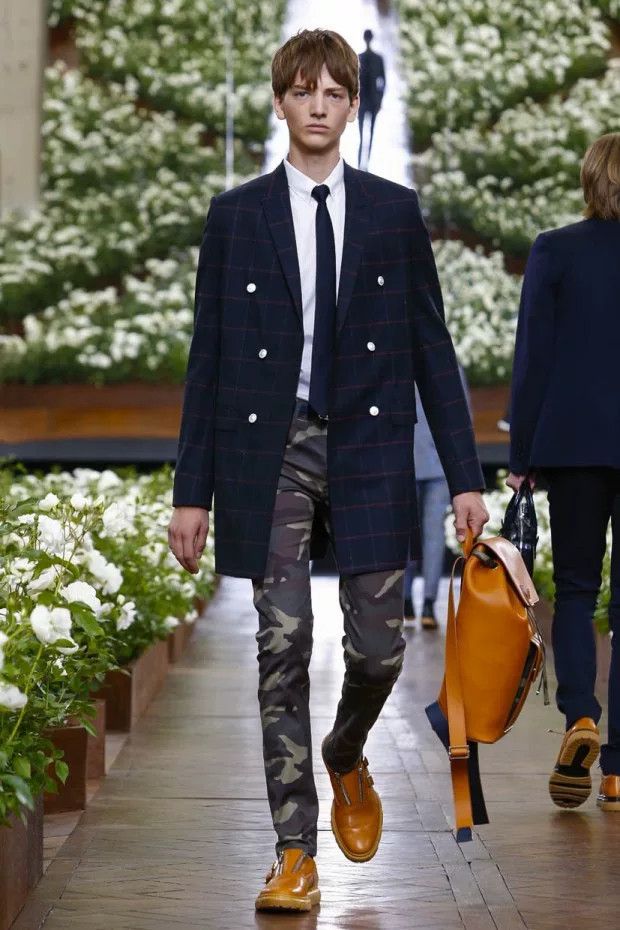 Kris Van Assche Dior Homme Camo Jeans from SS16 Collection Size US 33 - 6 Thumbnail