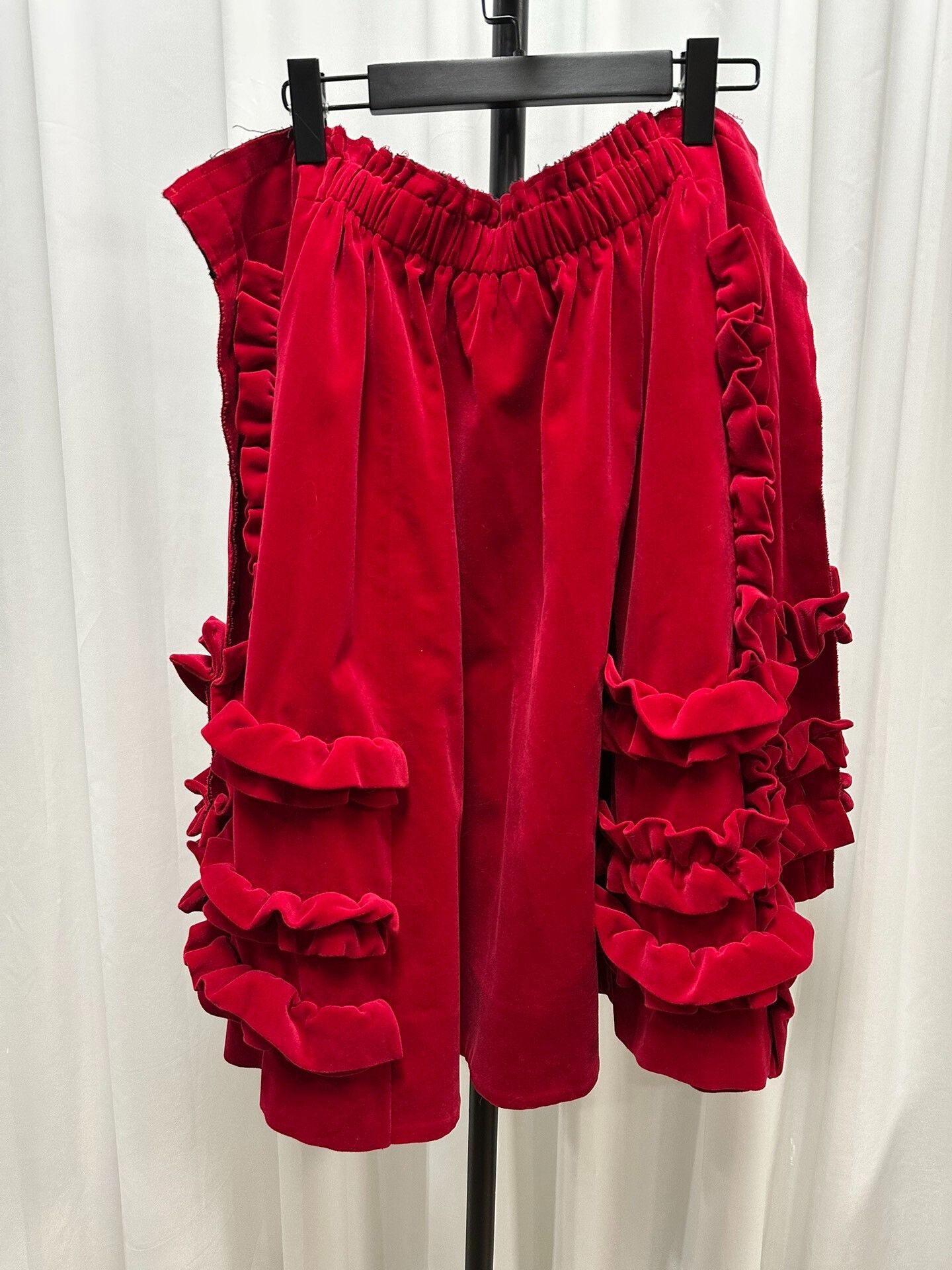 Comme des Garcons Comme des Garcons Velvet Cake Skirt Size 24" / US 00 / IT 34 - 4 Thumbnail