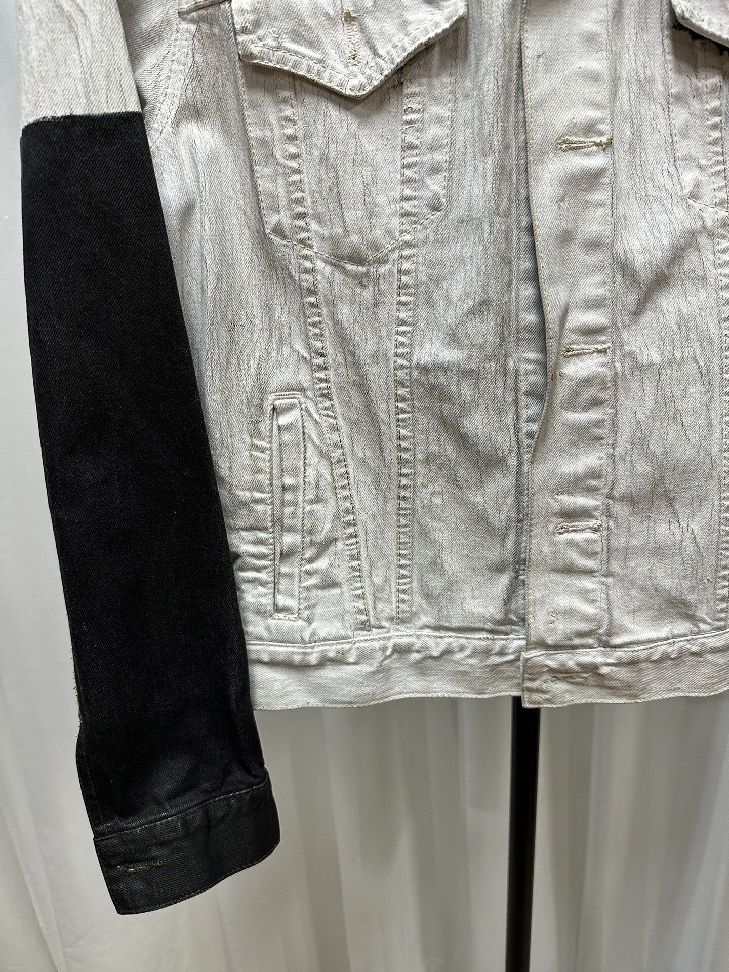 Dries Van Noten Dries Van Noten Waxed Denim Jacket Size US L / EU 52-54 / 3 - 3 Thumbnail