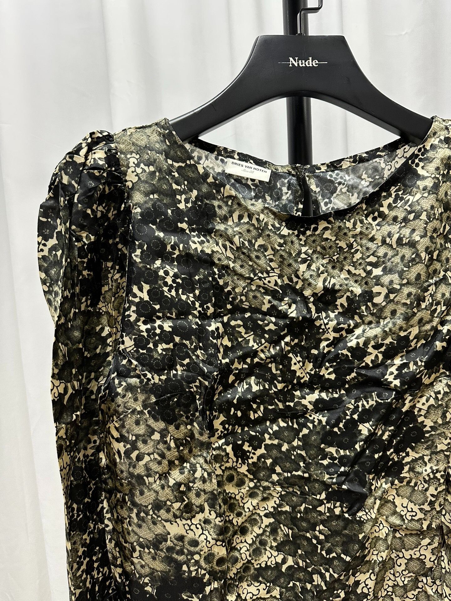Dries Van Noten Dries Van Noten Printed Long Sleeve Top Size S / US 4 / IT 40 - 2 Thumbnail