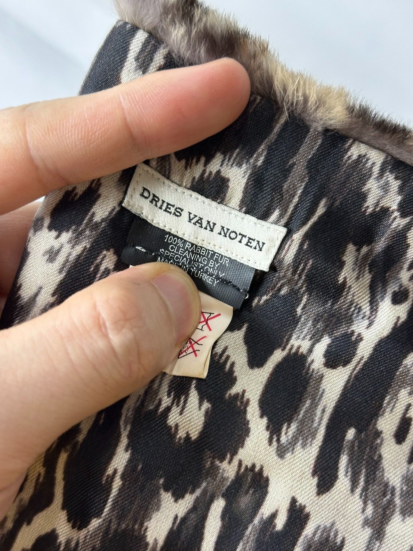 Dries Van Noten Dries Van Noten Leopard Print Scarf Size ONE SIZE - 6 Thumbnail
