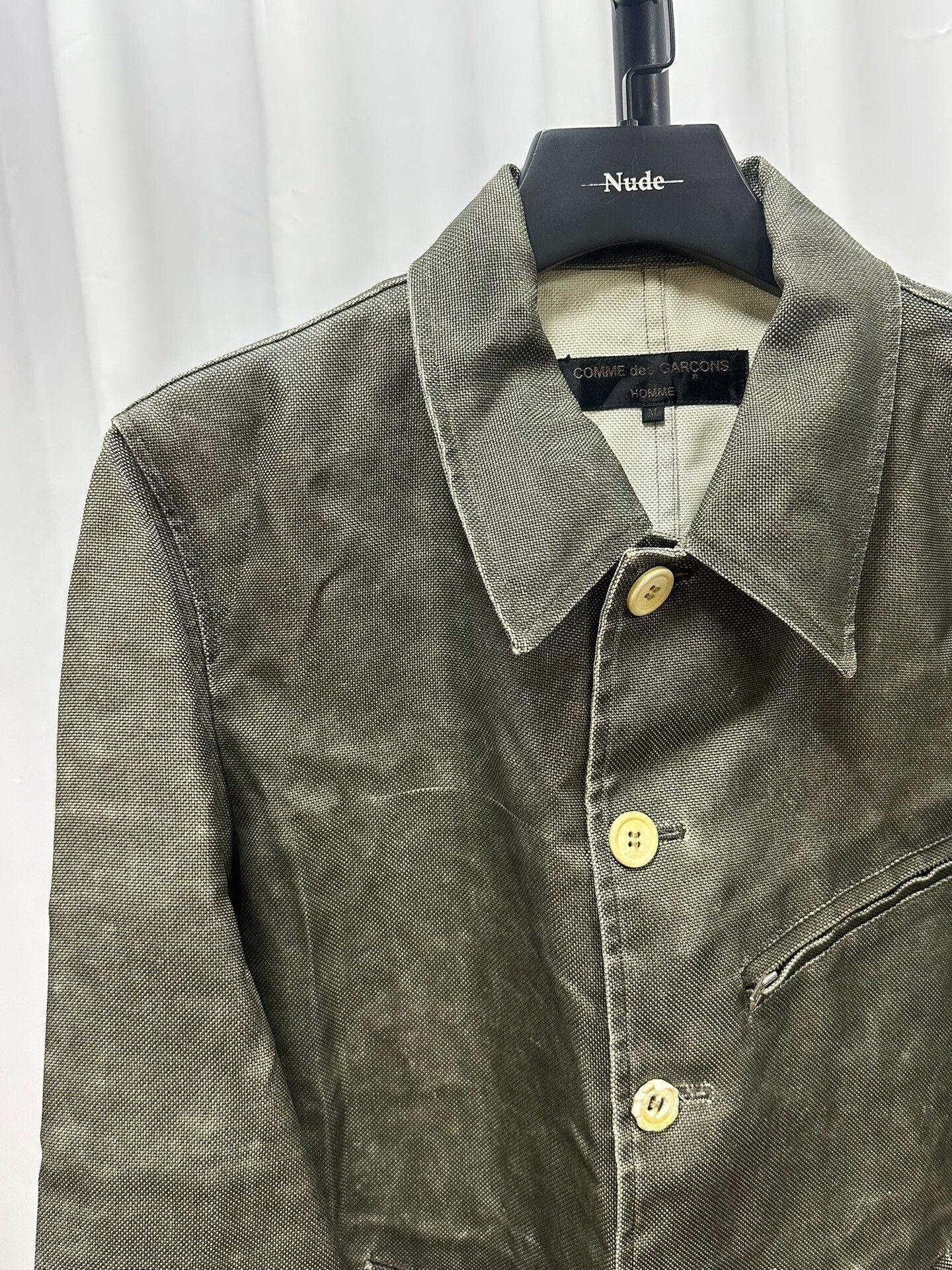 Comme des Garcons Comme des Garçons Homme Wash Jacket Size US M / EU 48-50 / 2 - 3 Thumbnail