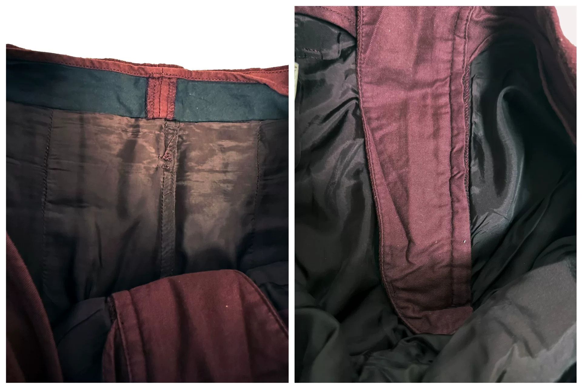 Yohji Yamamoto Yohji Yamamoto 2012AW Red Wool Pants Size US 26 / EU 42 - 7 Thumbnail