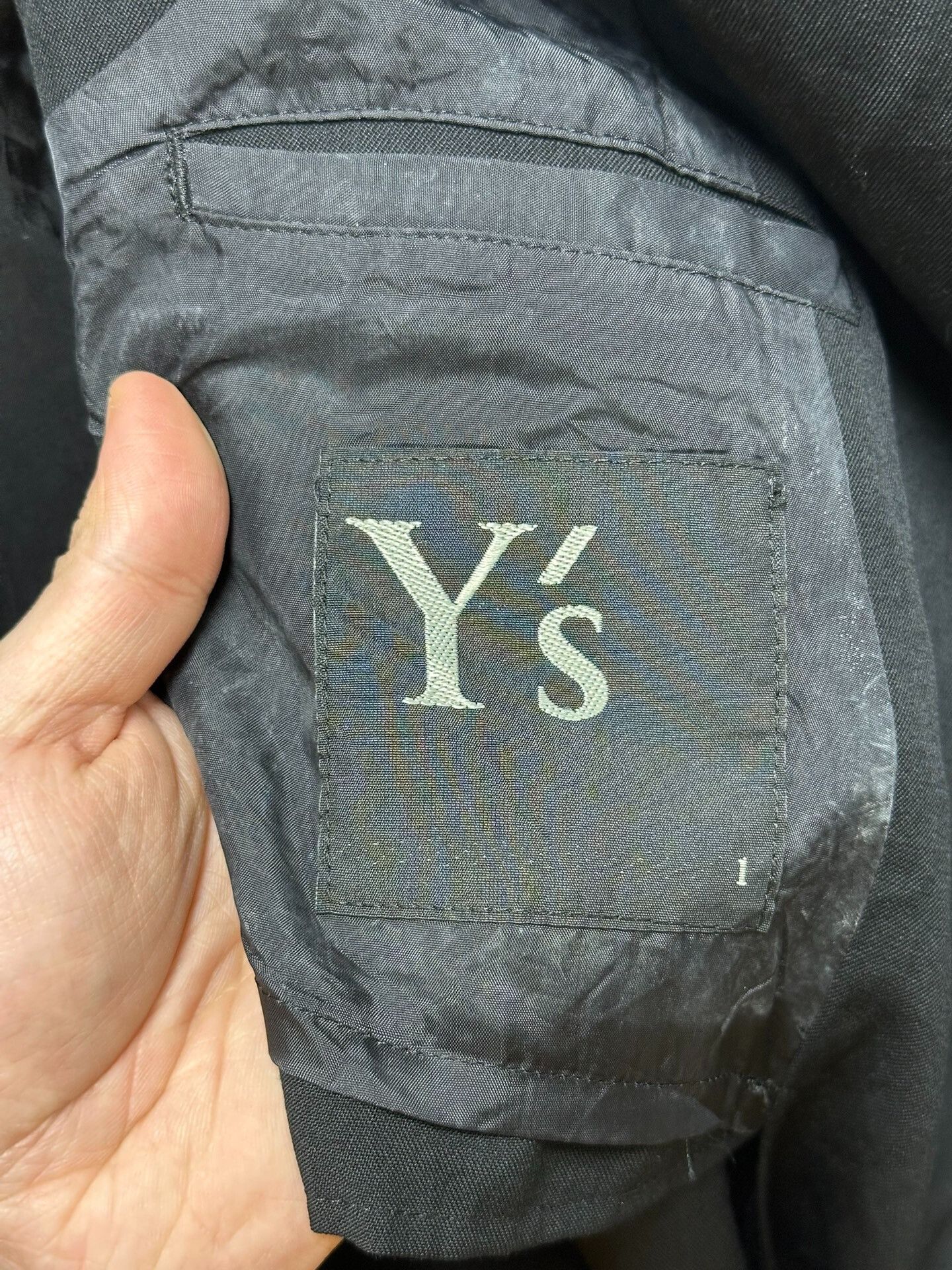 Y's Yohji Yamamoto Black Long Vest Size M / US 6-8 / IT 42-44 - 5 Thumbnail