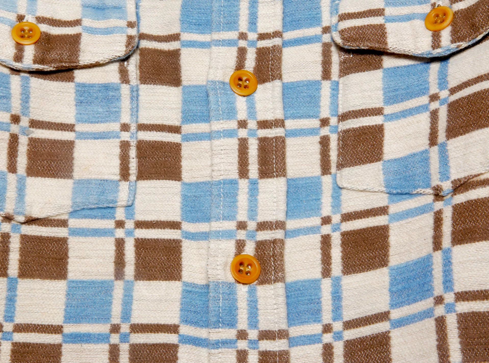 Visvim Visvim 16AW Wally Indigo Check Shirt Size US M / EU 48-50 / 2 - 4 Thumbnail
