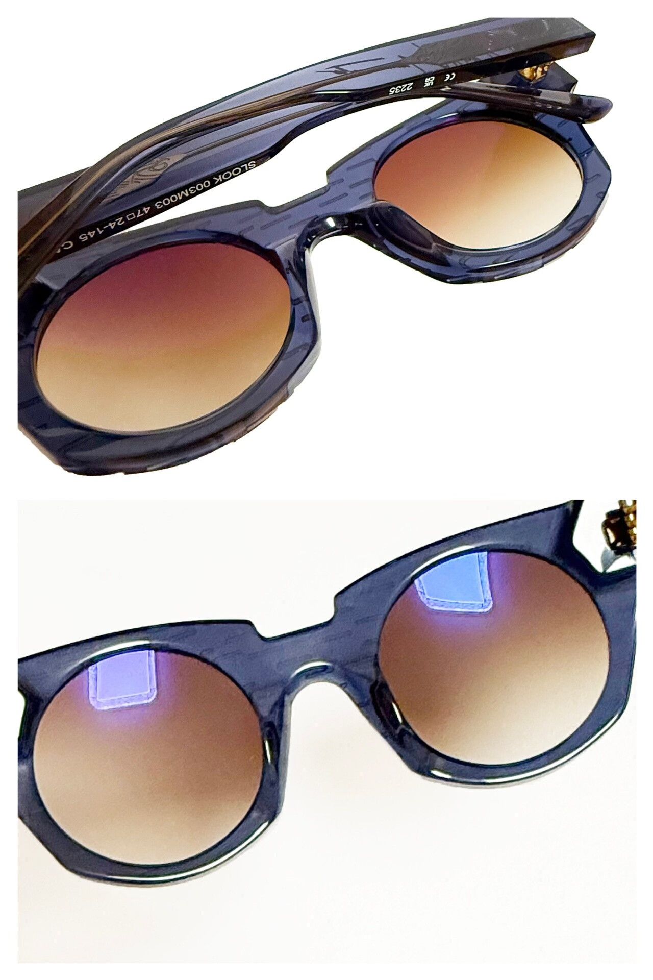 Yohji Yamamoto Yohji Yamamoto SLOOK 003 Sunglasses Size ONE SIZE - 5 Thumbnail