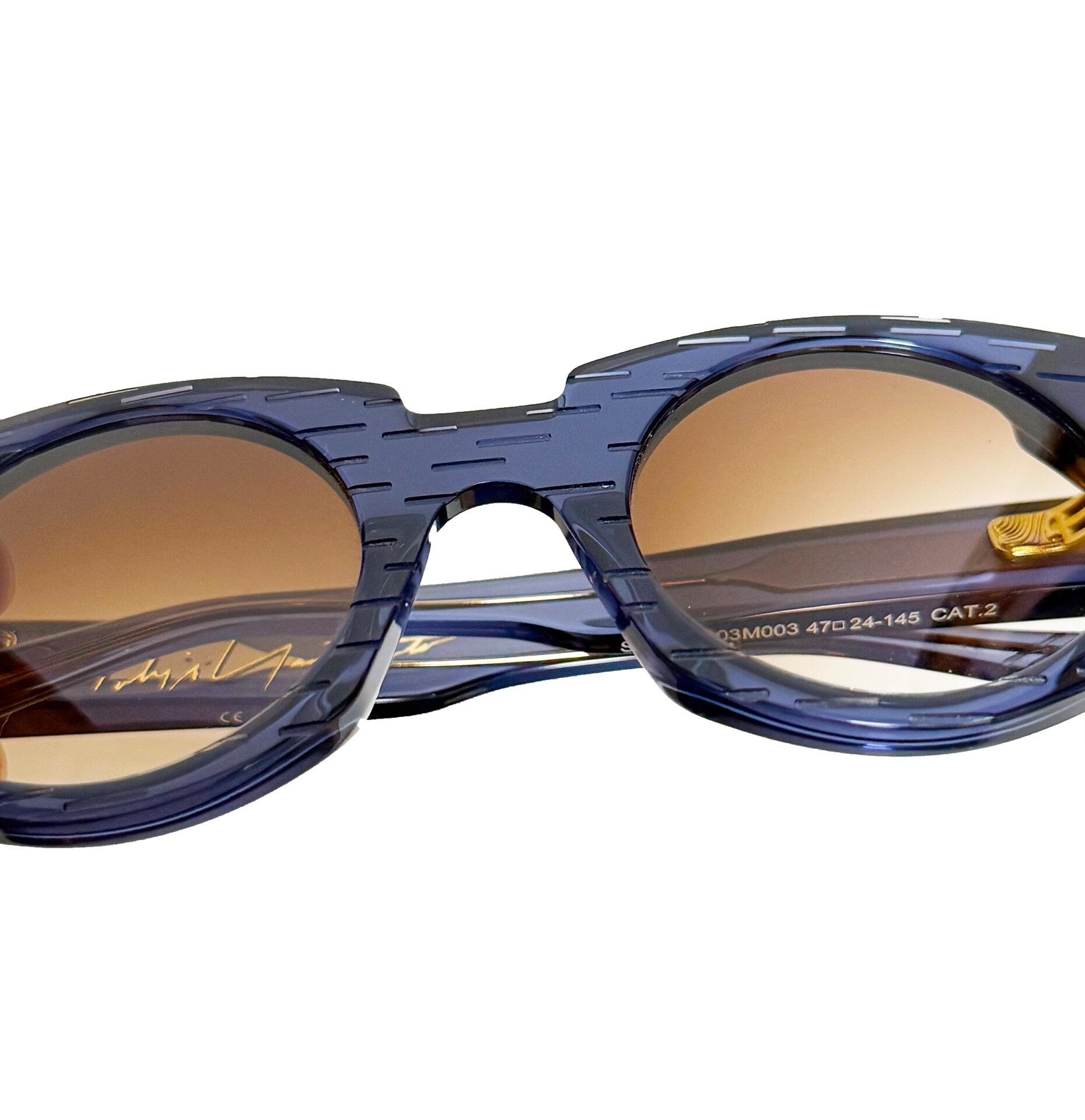 Yohji Yamamoto Yohji Yamamoto SLOOK 003 Sunglasses Size ONE SIZE - 4 Thumbnail