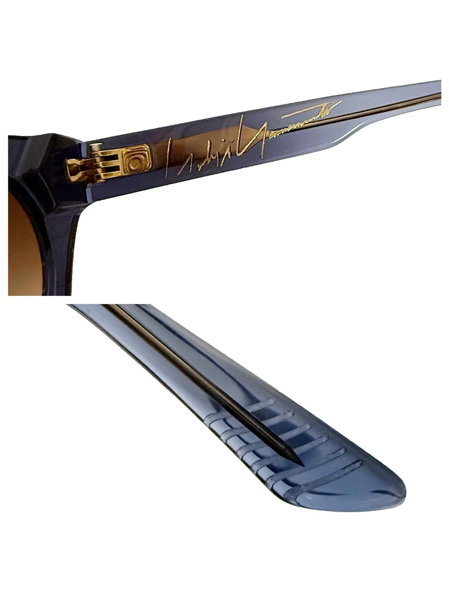 Yohji Yamamoto Yohji Yamamoto SLOOK 003 Sunglasses Size ONE SIZE - 7 Thumbnail