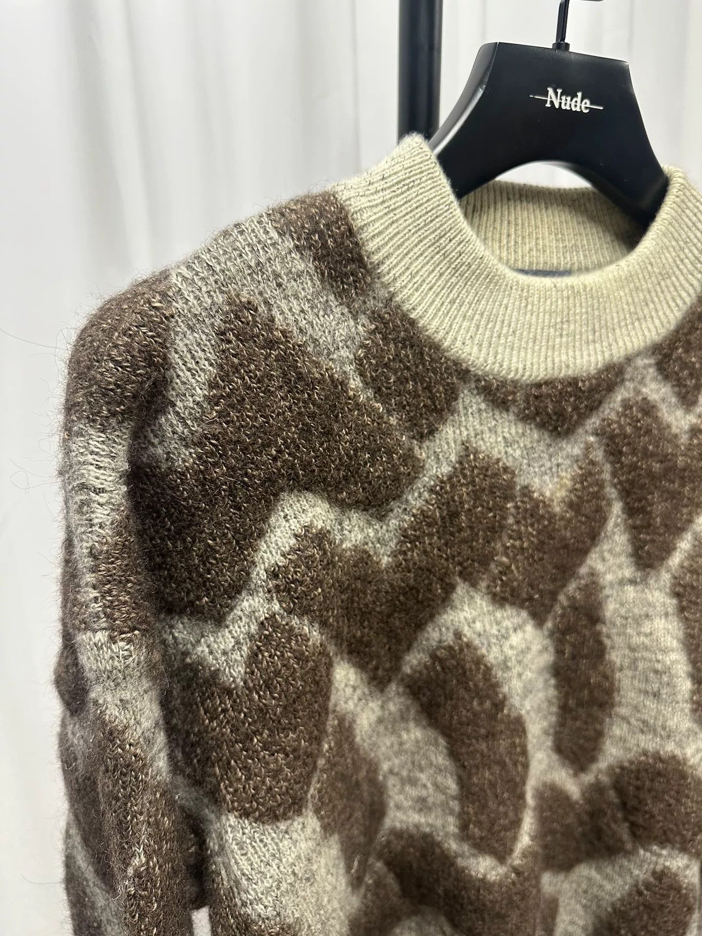 Issey Miyake Issey Miyake Men 90s Wool Sweater Size US L / EU 52-54 / 3 - 2 Thumbnail