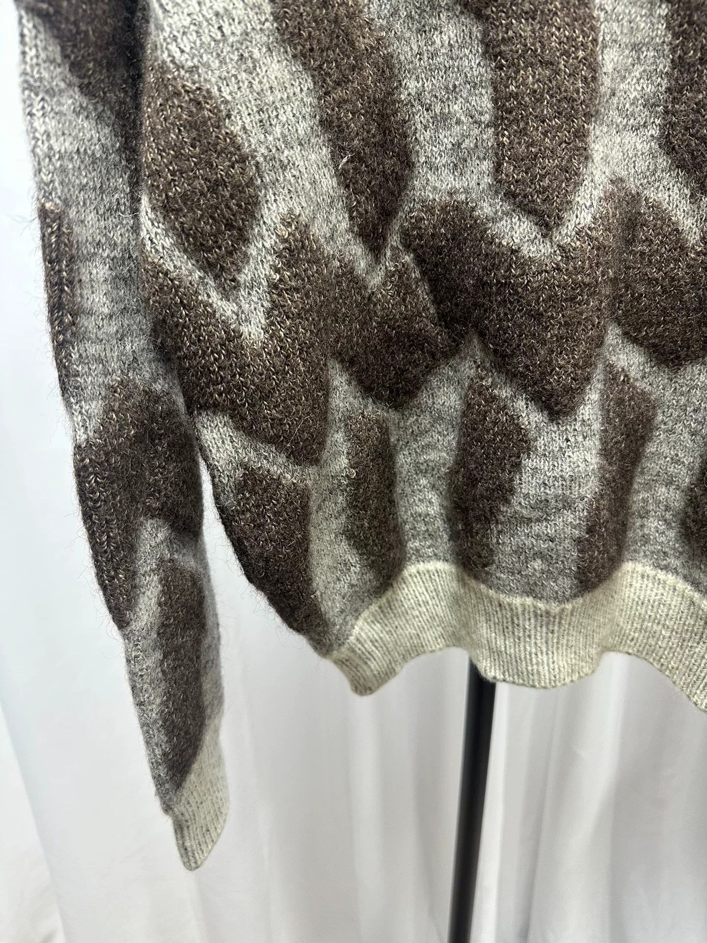 Issey Miyake Issey Miyake Men 90s Wool Sweater Size US L / EU 52-54 / 3 - 3 Thumbnail
