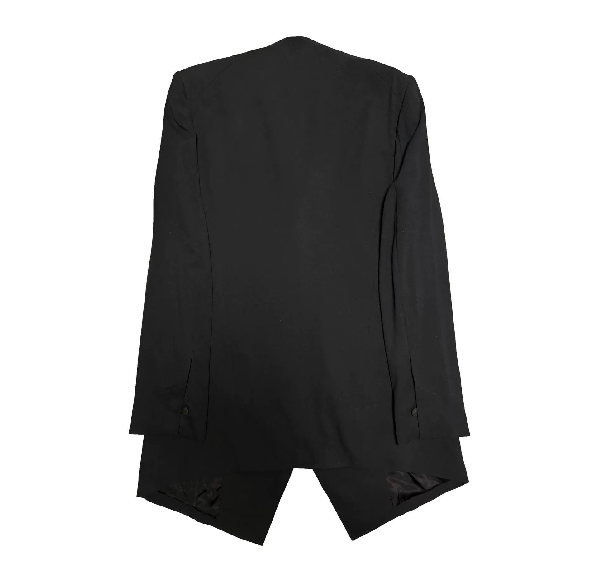 Julius JULIUS_7 2016FW Quantum Collarless Blazer Size US L / EU 52-54 / 3 - 2 Thumbnail