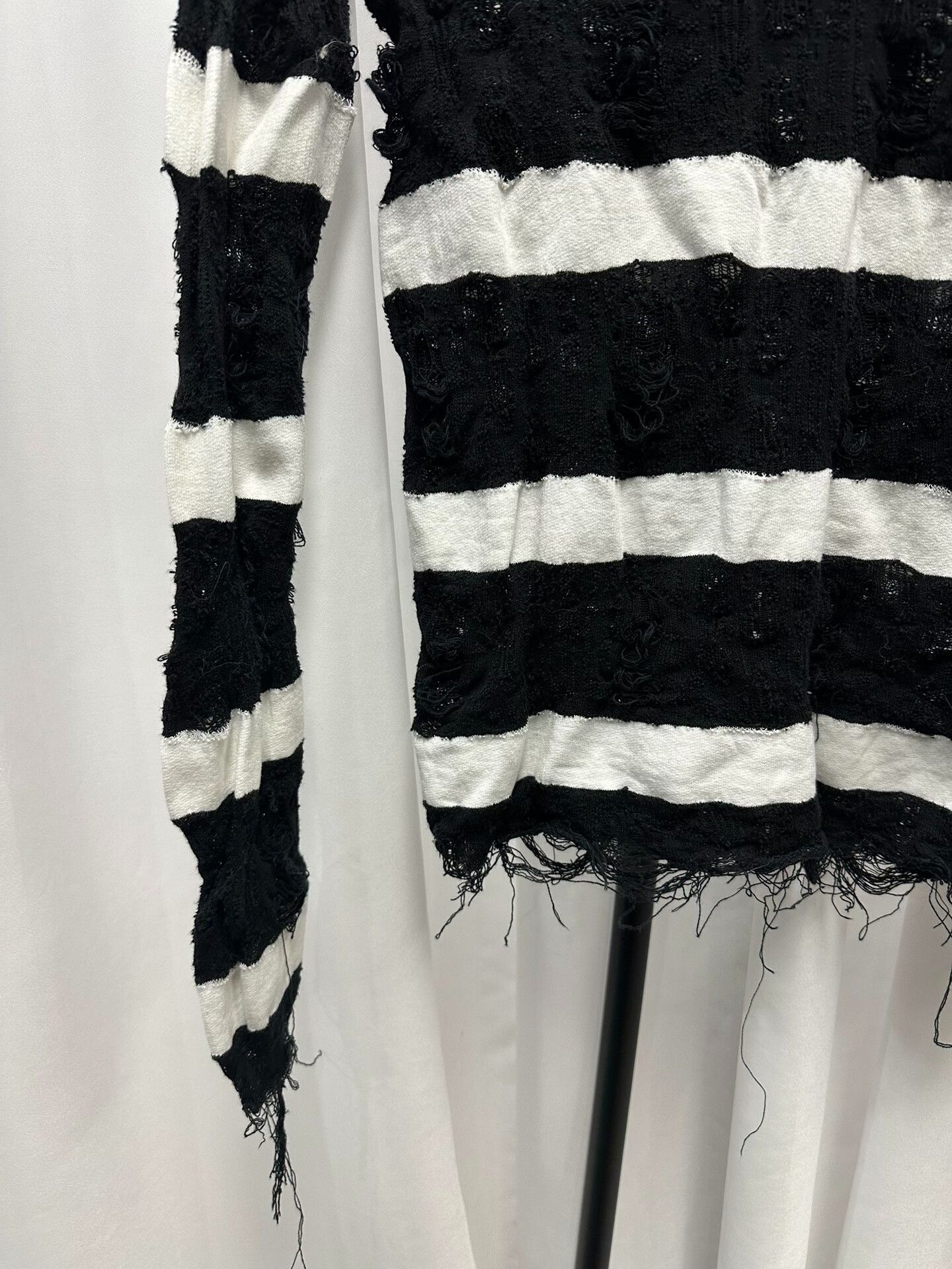 Junya Watanabe Junya Watanabe Striped Long Sleeve Top Size S / US 4 / IT 40 - 3 Thumbnail