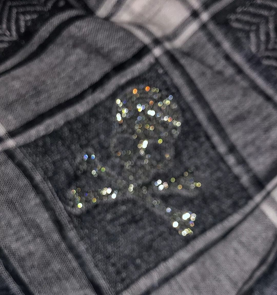 Mastermind Japan mastermind Japan MMJ Skull Swarovski Square Scarf Size ONE SIZE - 4 Thumbnail