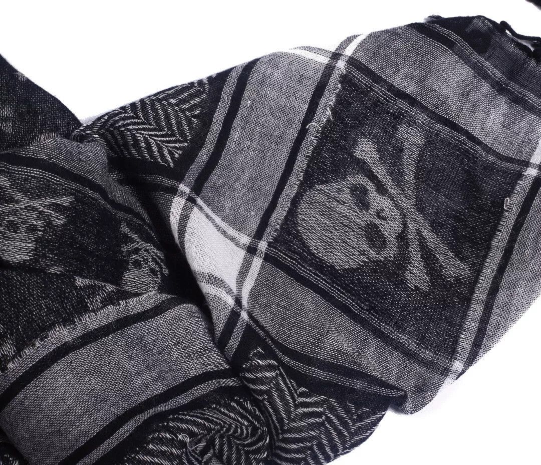 Mastermind Japan mastermind Japan MMJ Skull Swarovski Square Scarf Size ONE SIZE - 6 Thumbnail