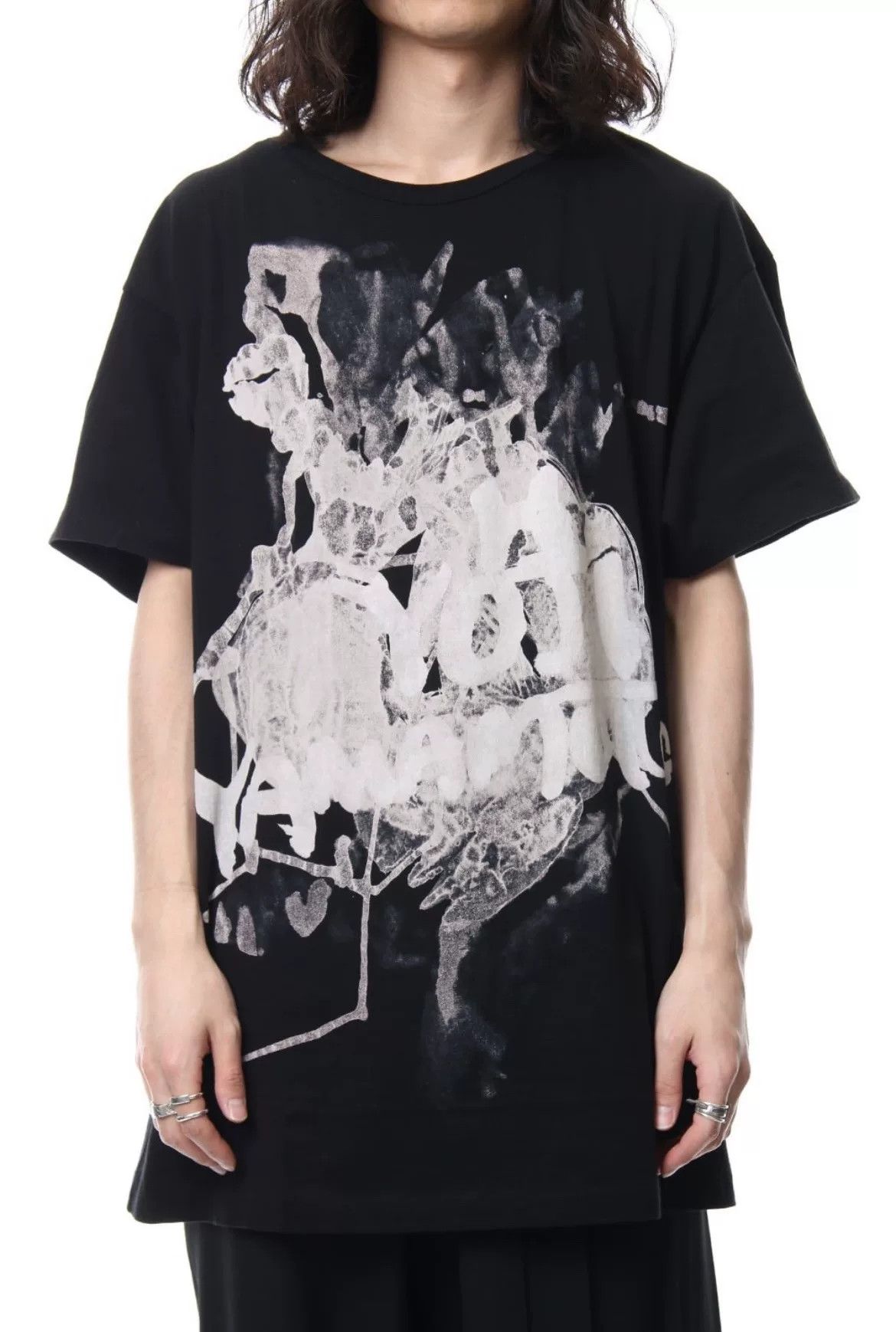 Yohji Yamamoto Yohji Yamamoto Pour Homme 18SS Crew Neck T-shirt Size US L / EU 52-54 / 3 - 6 Thumbnail