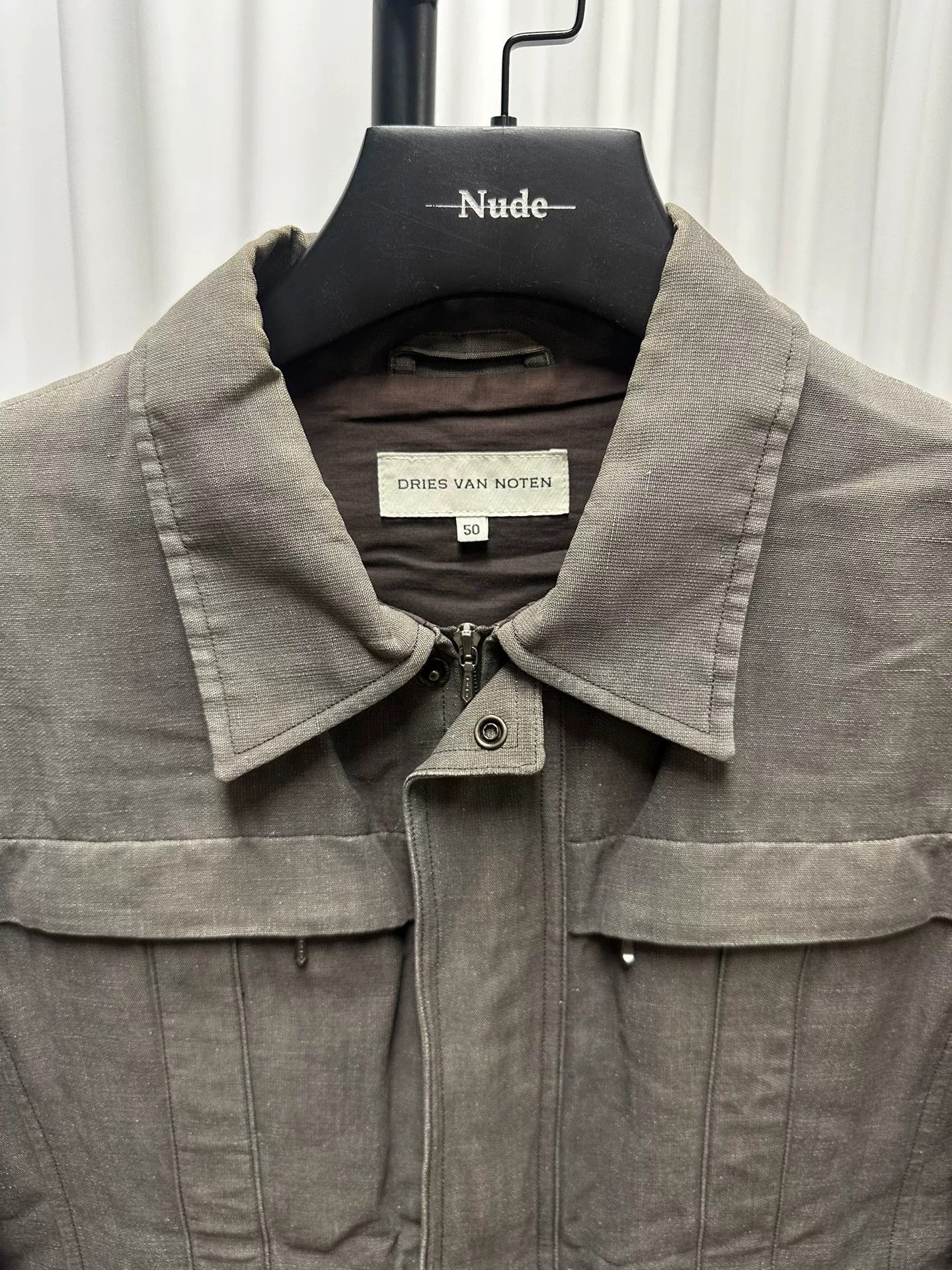 Dries Van Noten Dries Van Noten Gray Jacket Size 50 Size US M / EU 48-50 / 2 - 5 Thumbnail