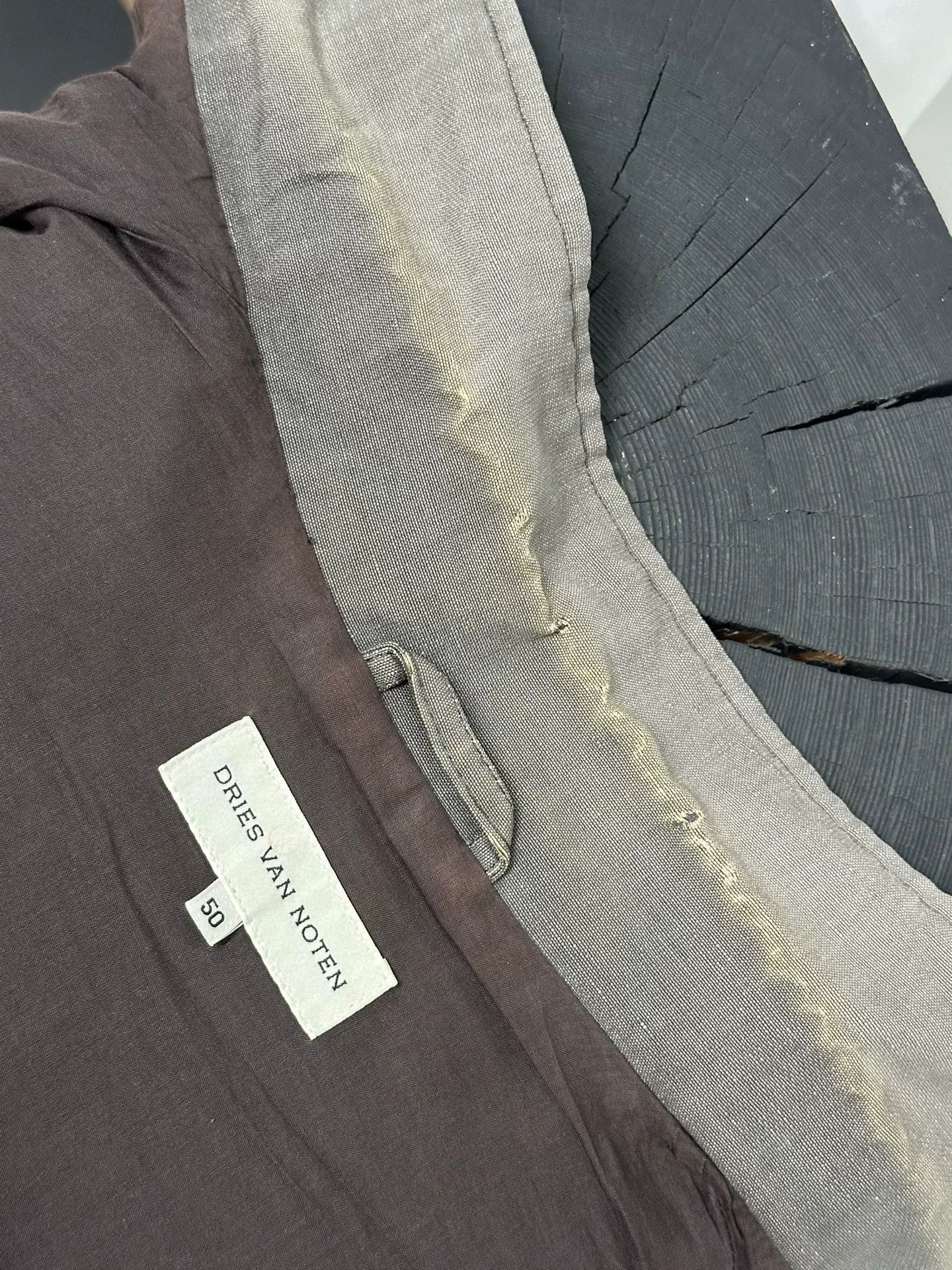 Dries Van Noten Dries Van Noten Gray Jacket Size 50 Size US M / EU 48-50 / 2 - 9 Thumbnail