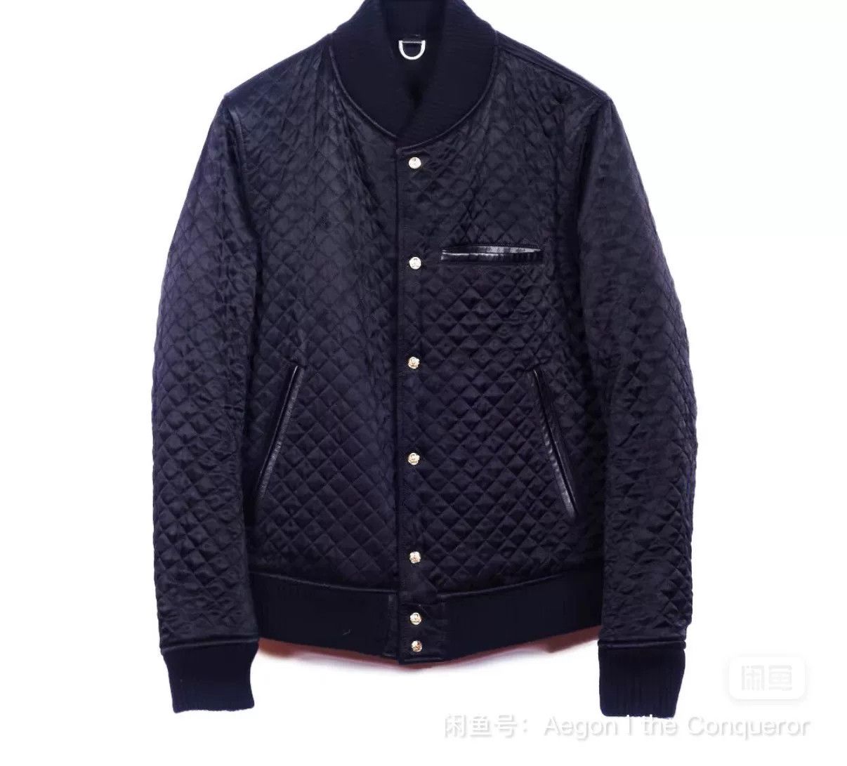 Mastermind Japan mastermind Japan Leather Sleeve Baseball Jacket Size US M / EU 48-50 / 2 - 3 Thumbnail