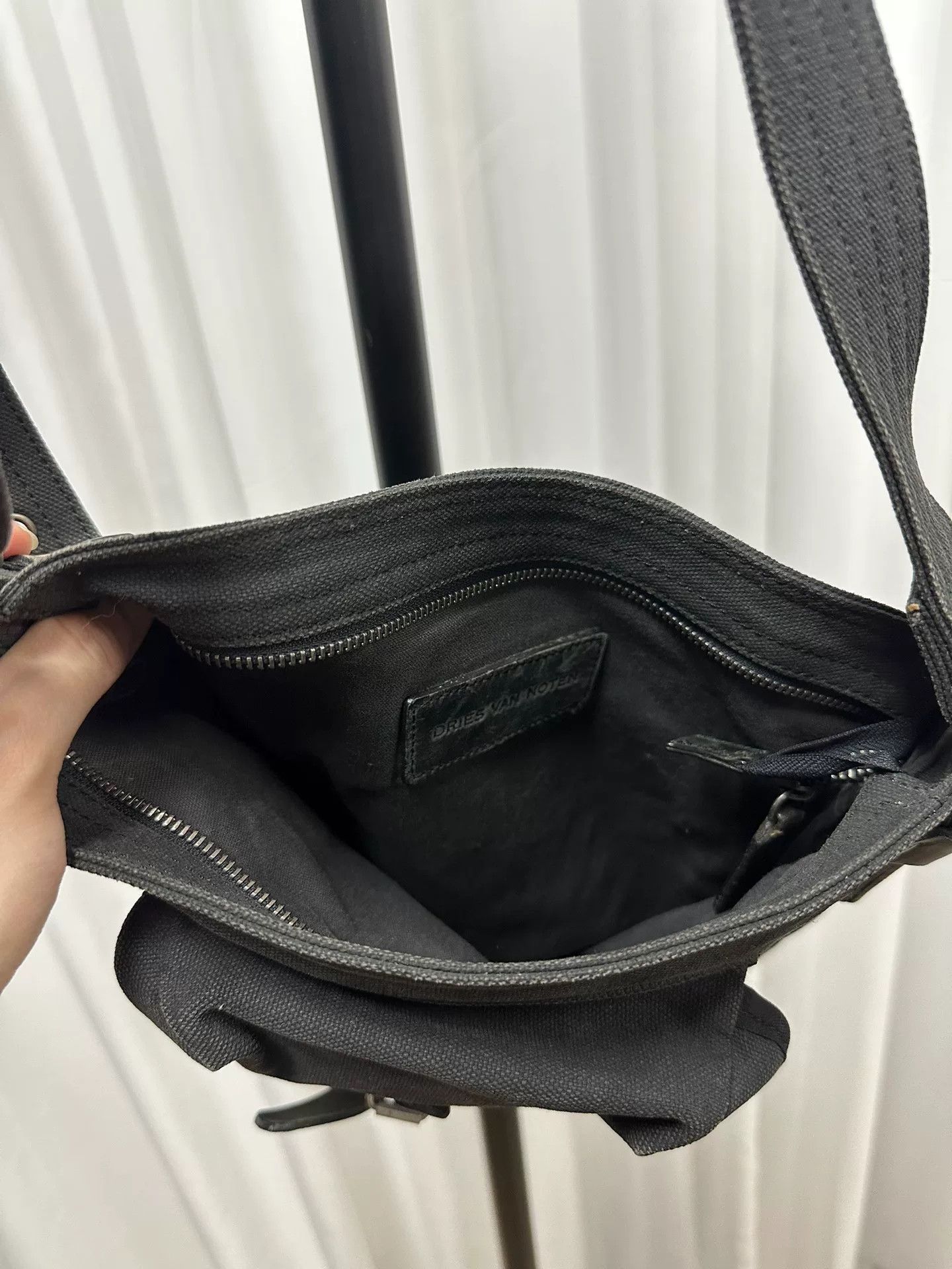 Dries Van Noten Dries Van Noten Black Crossbody Bag Size ONE SIZE - 6 Thumbnail