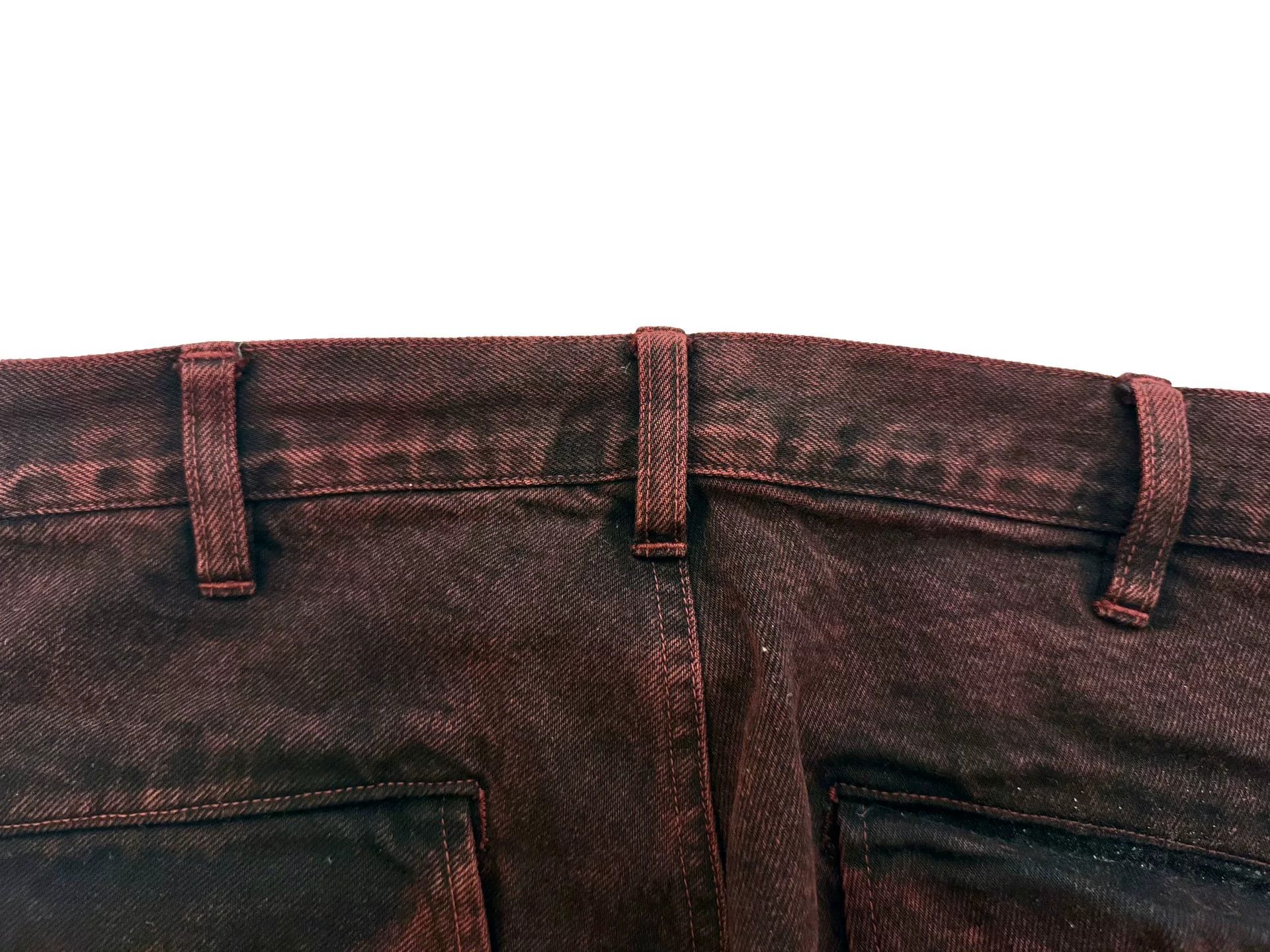 Yohji Yamamoto Yohji Yamamoto 2012AW Red Jeans Size US 26 / EU 42 - 5 Thumbnail