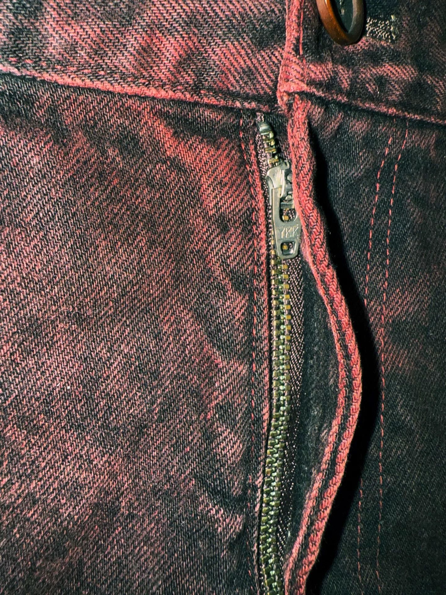 Yohji Yamamoto Yohji Yamamoto 2012AW Red Jeans Size US 26 / EU 42 - 6 Thumbnail