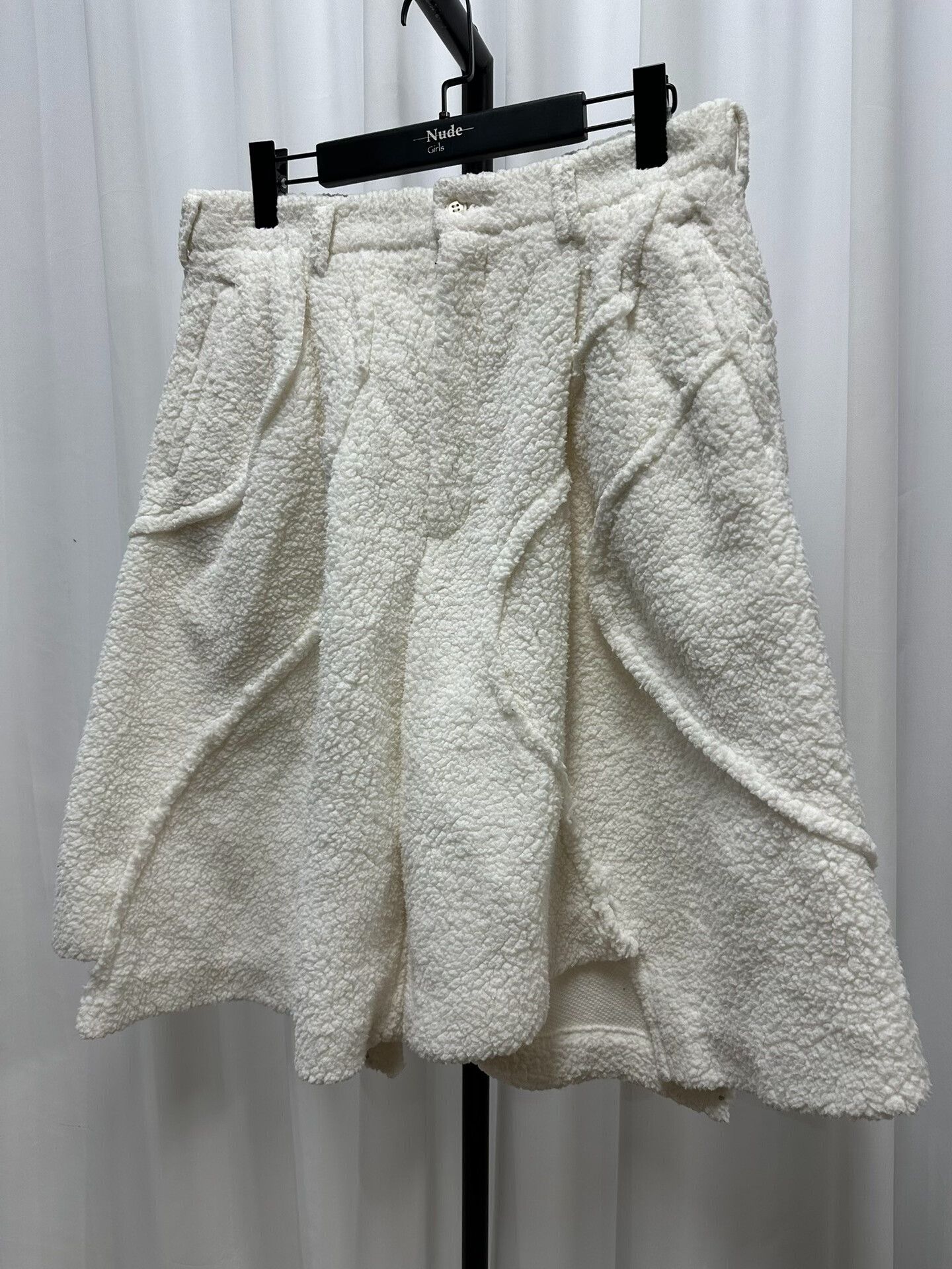 Comme des Garcons Comme des Garcons Plus White Shorts Size US 30 / EU 46 - 2 Thumbnail