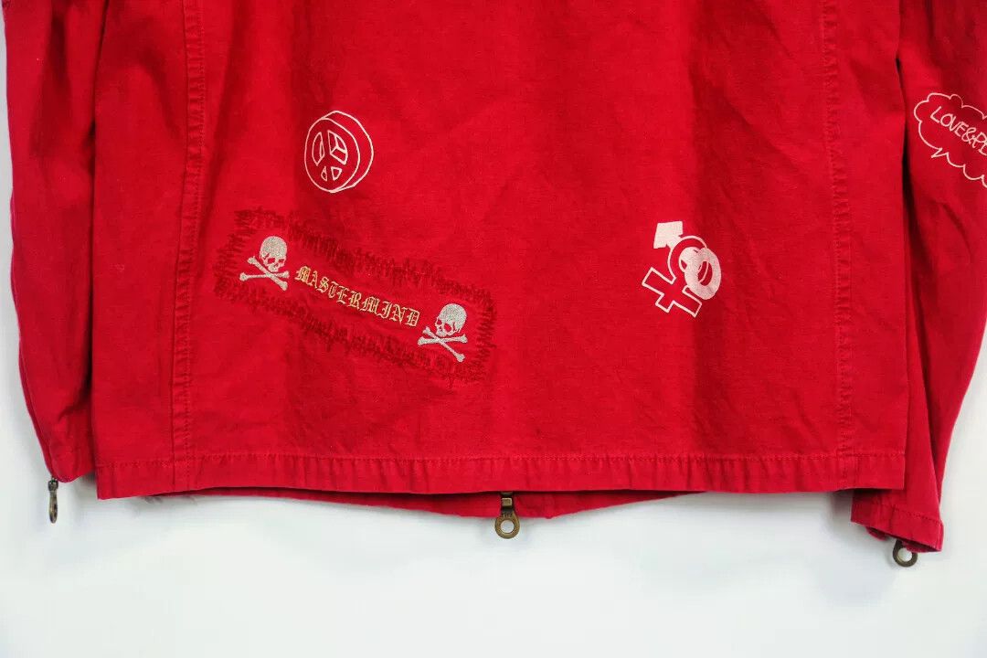 Mastermind Japan mastermind Japan MMJ Red Graffiti Embroidery Jacket Size US M / EU 48-50 / 2 - 4 Thumbnail