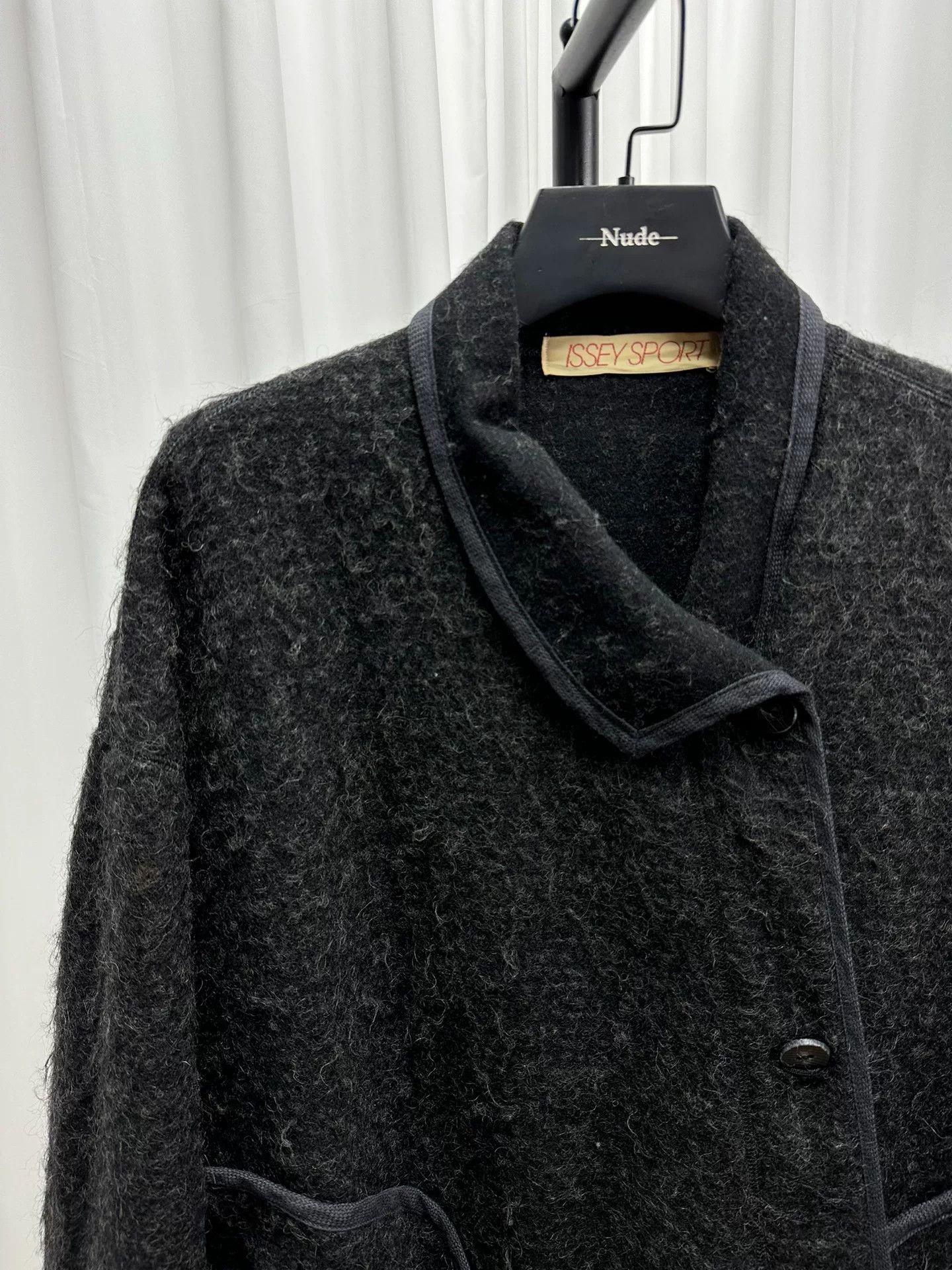 Issey Miyake Issey Sport Wool Coat - Early Design Size L / US 10 / IT 46 - 2 Thumbnail