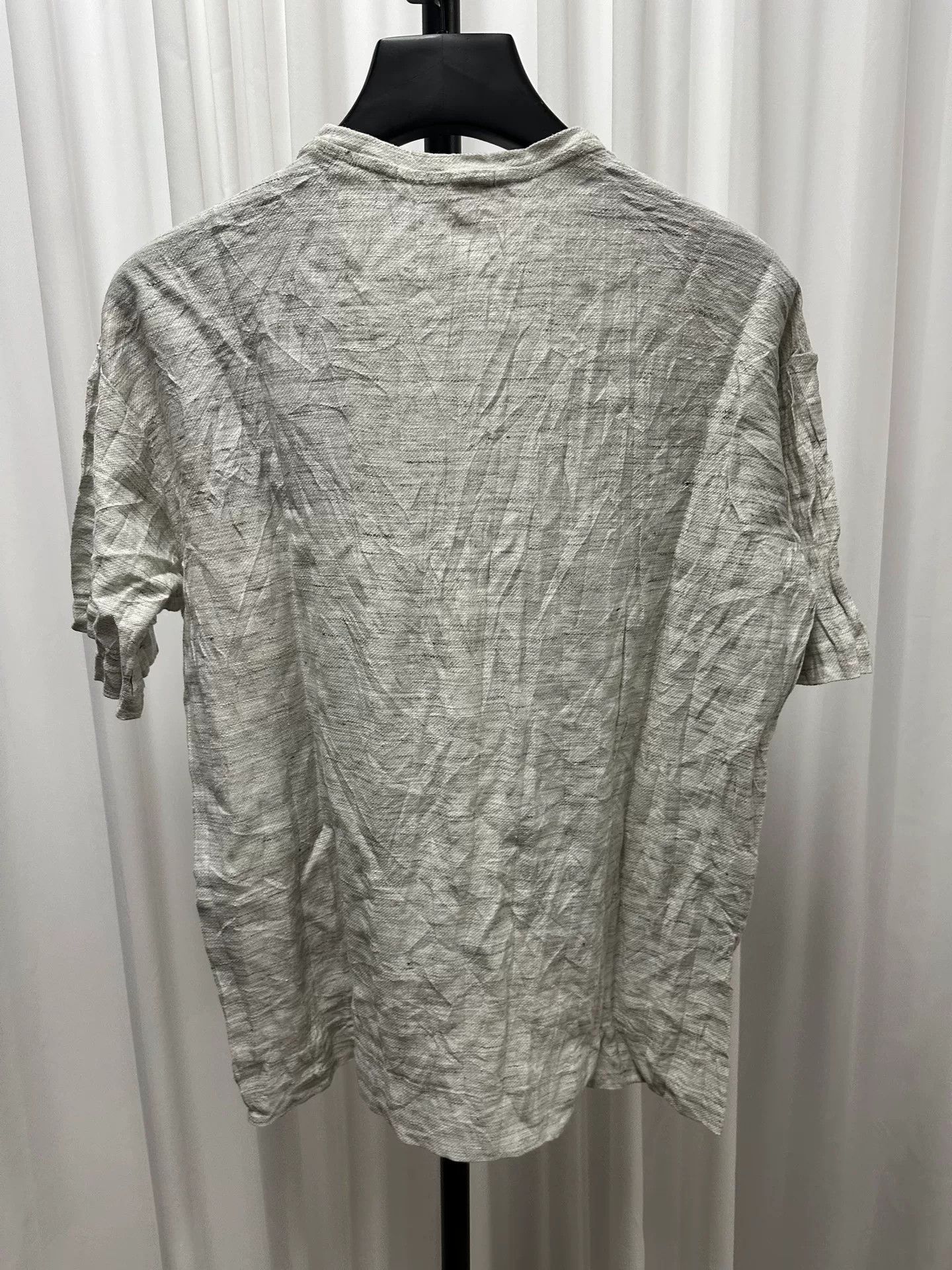 Issey Miyake Issey Miyake Men Short Sleeve Top Size US L / EU 52-54 / 3 - 5 Thumbnail