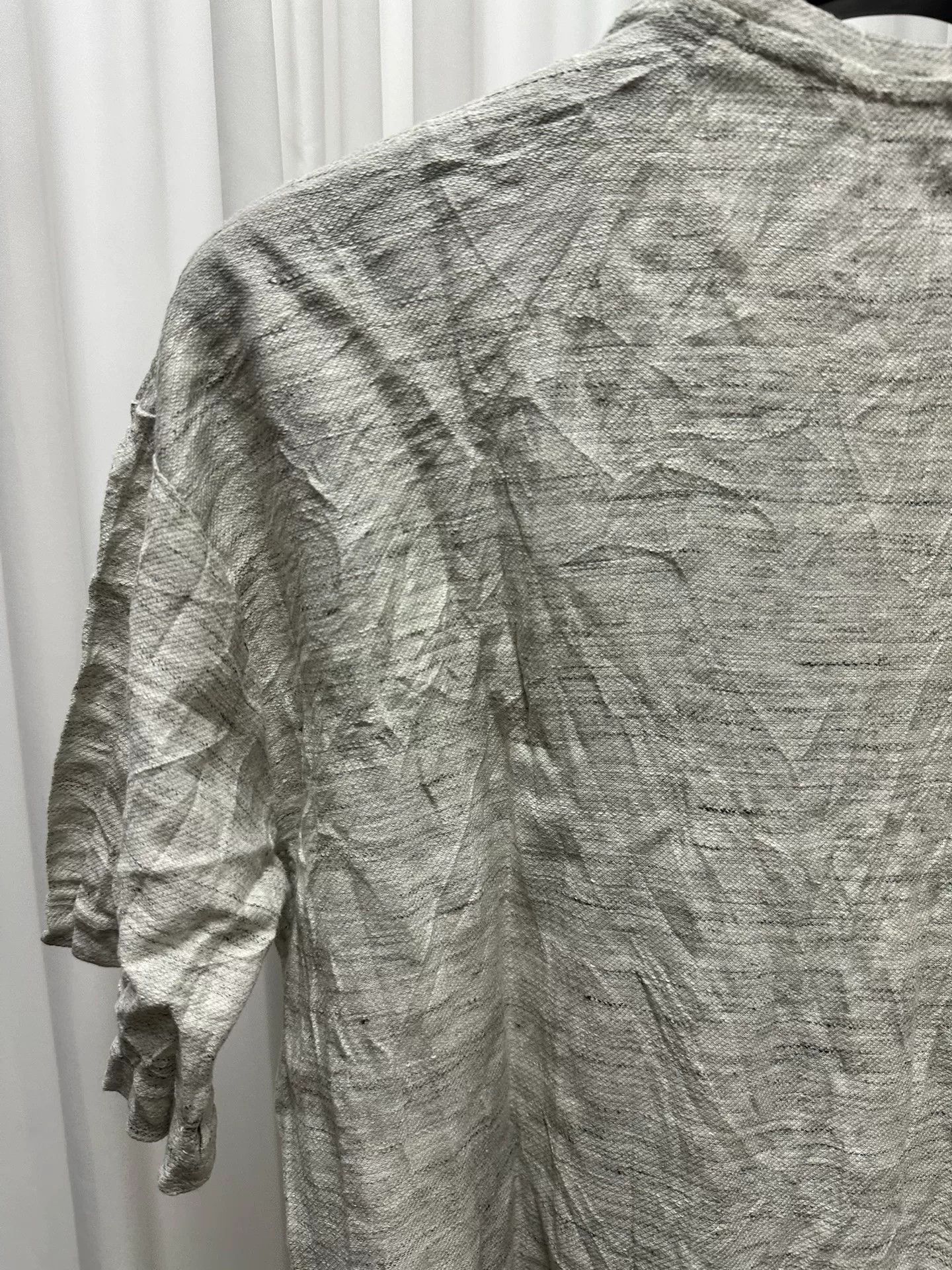 Issey Miyake Issey Miyake Men Short Sleeve Top Size US L / EU 52-54 / 3 - 6 Thumbnail