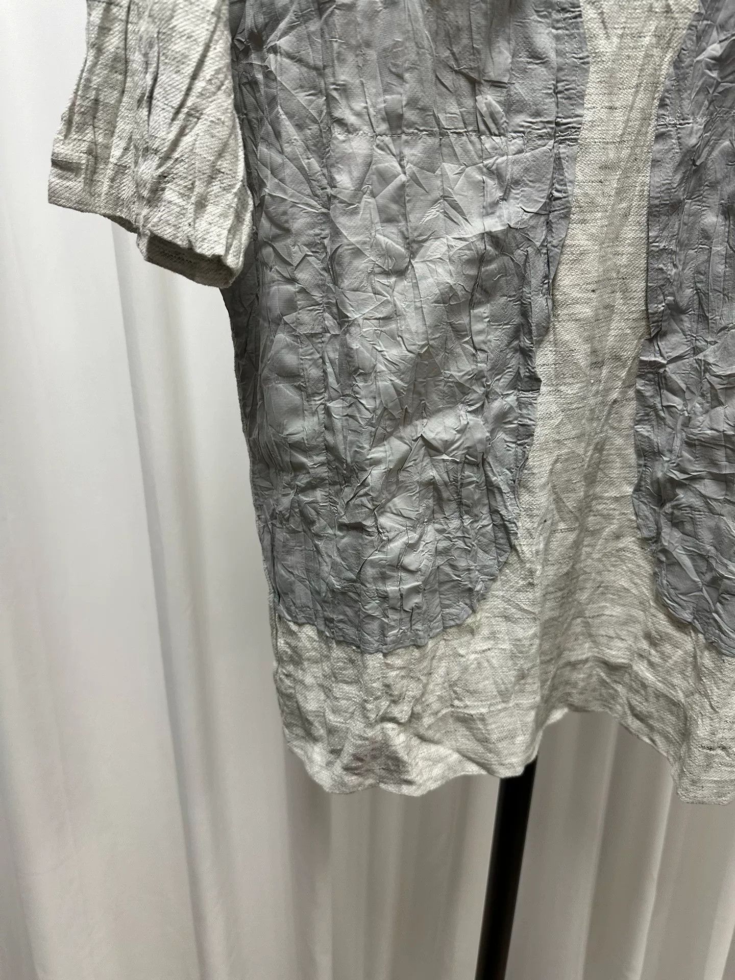 Issey Miyake Issey Miyake Men Short Sleeve Top Size US L / EU 52-54 / 3 - 3 Thumbnail