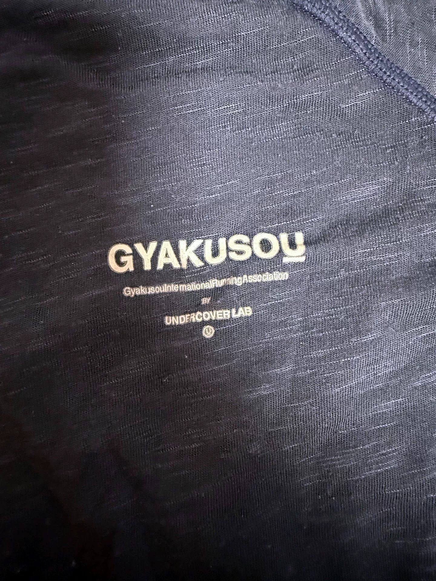 Undercover Nike Gyakusou Running Short-Sleeve T-Shirt Size US S / EU 44-46 / 1 - 4 Thumbnail