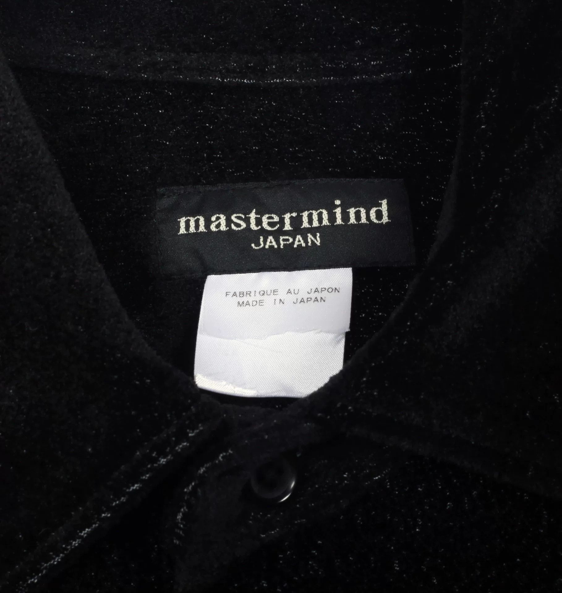 Mastermind Japan mastermind Japan Velvet Skull Embroidered Shirt Size US XXL / EU 58 / 5 - 9 Thumbnail