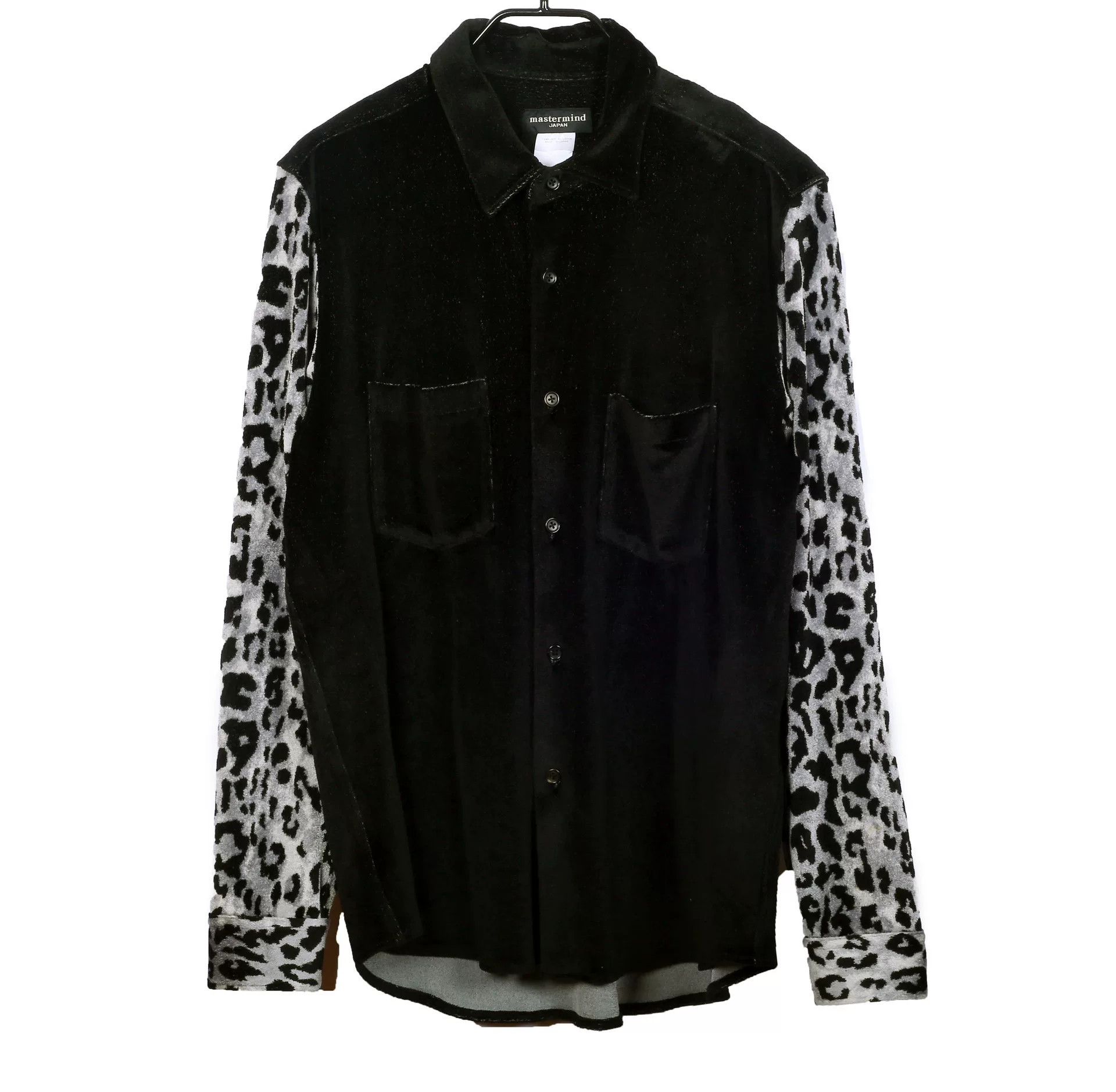 Mastermind Japan mastermind Japan Velvet Skull Embroidered Shirt Size US XXL / EU 58 / 5 - 2 Thumbnail