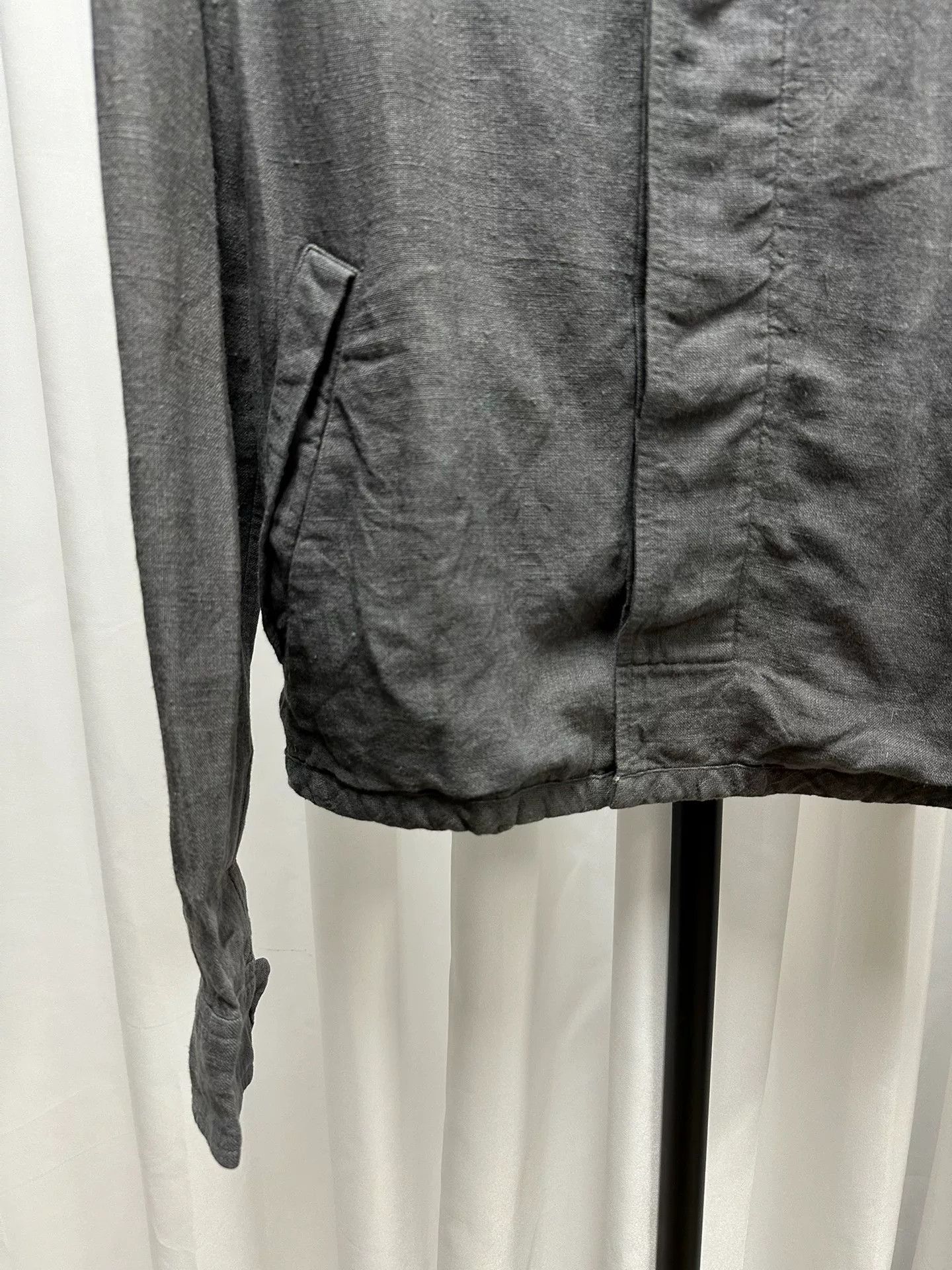 Comme des Garcons Comme des Garcons Gray Linen Jacket Size US M / EU 48-50 / 2 - 3 Thumbnail