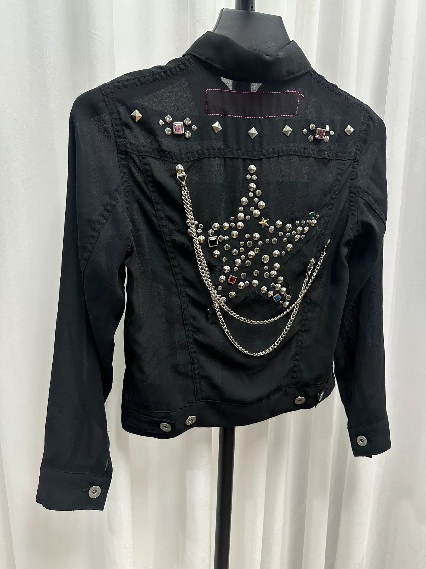 Junya Watanabe Junya Watanabe Sheer Gemstone Jacket Size S / US 4 / IT 40 - 2 Thumbnail