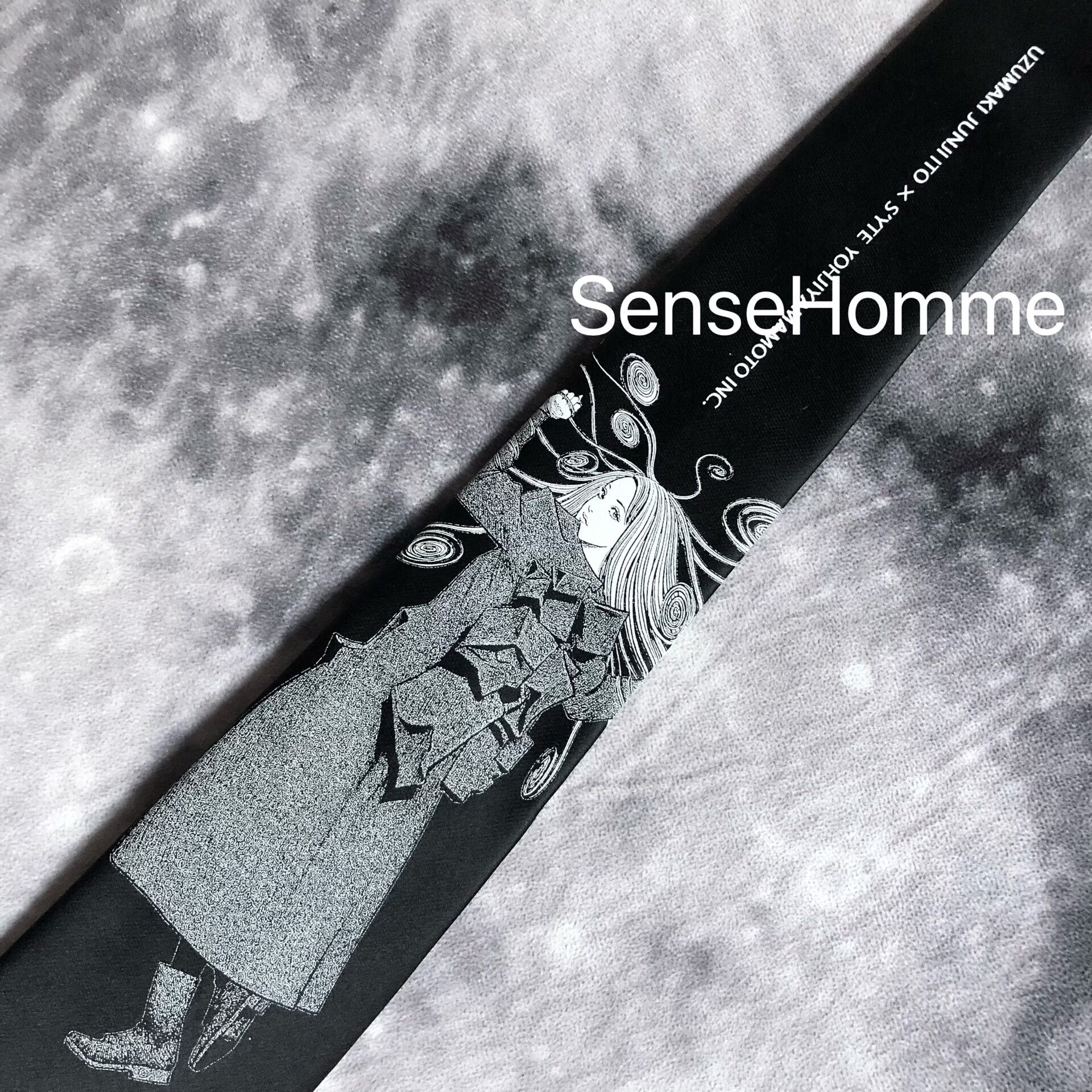 Yohji Yamamoto Yohji Yamamoto SYTE Silk Vortex Tie Size ONE SIZE - 3 Thumbnail