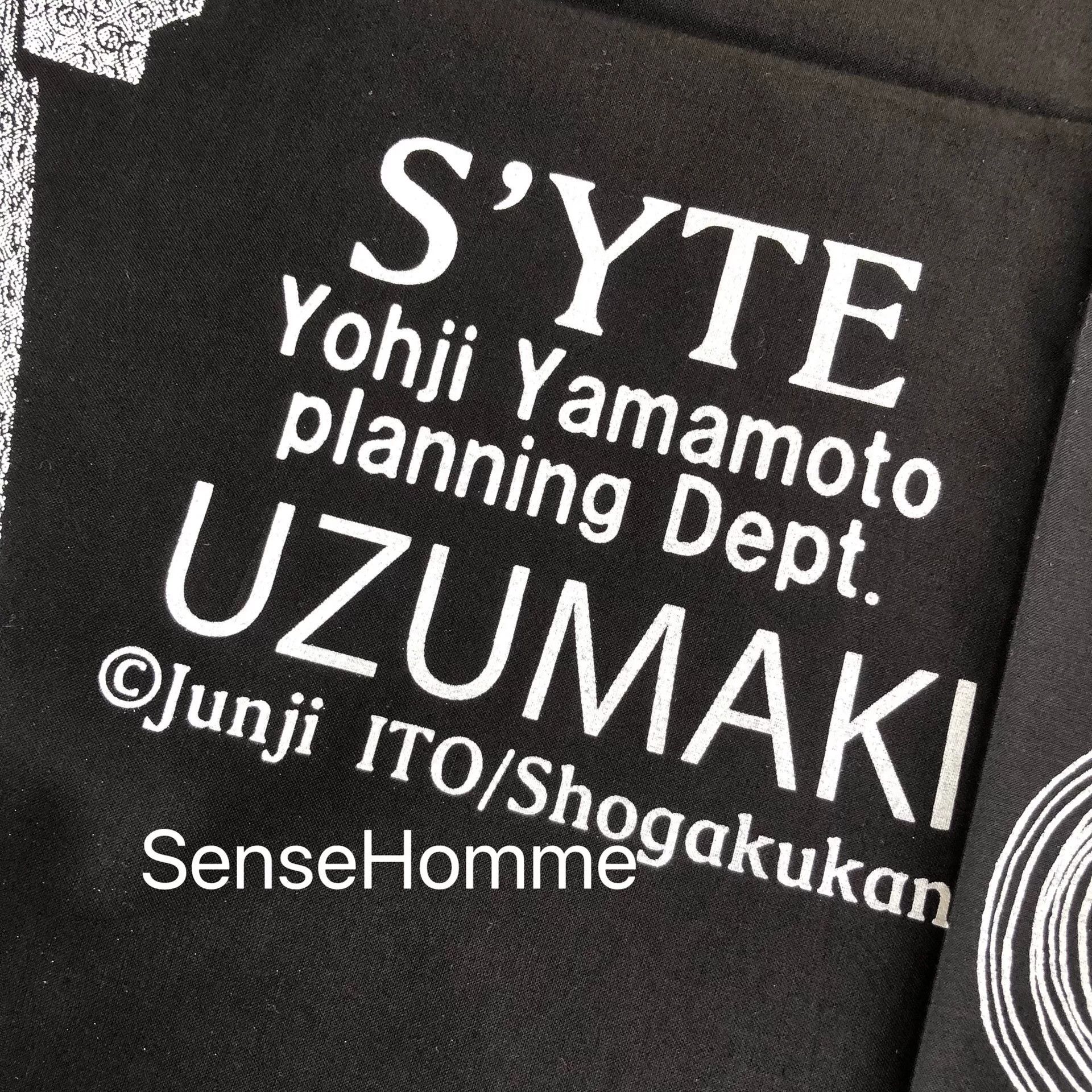 Yohji Yamamoto Yohji Yamamoto SYTE Collab Swirl Scarf Size ONE SIZE - 6 Thumbnail