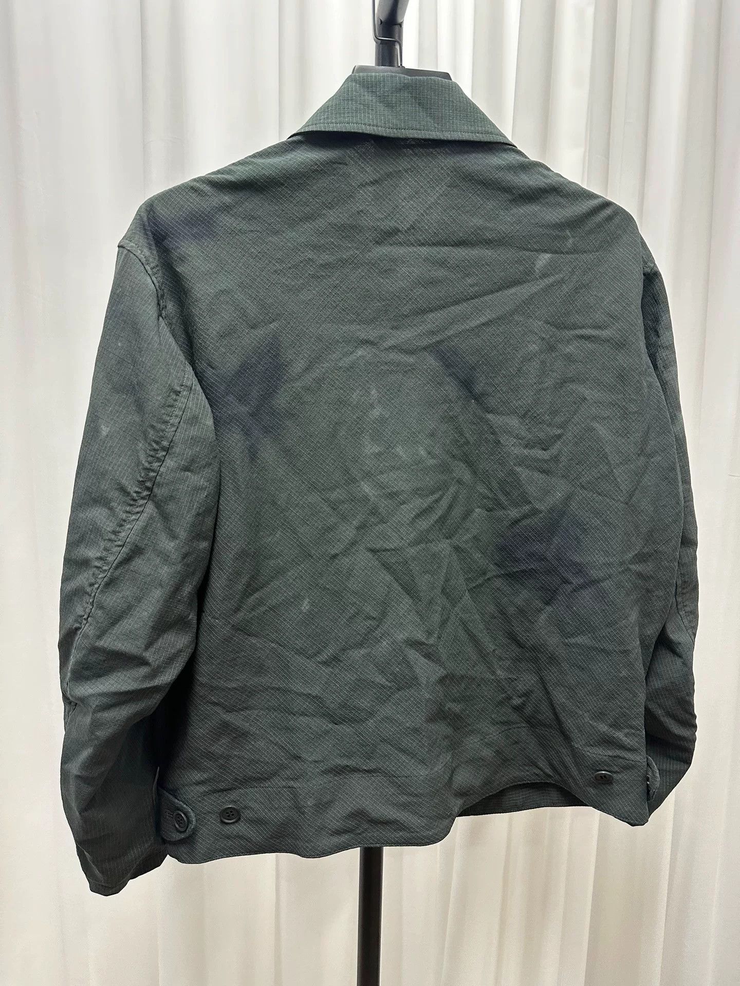 Yohji Yamamoto Yohji Yamamoto Wool Check Jacket Size US L / EU 52-54 / 3 - 5 Thumbnail