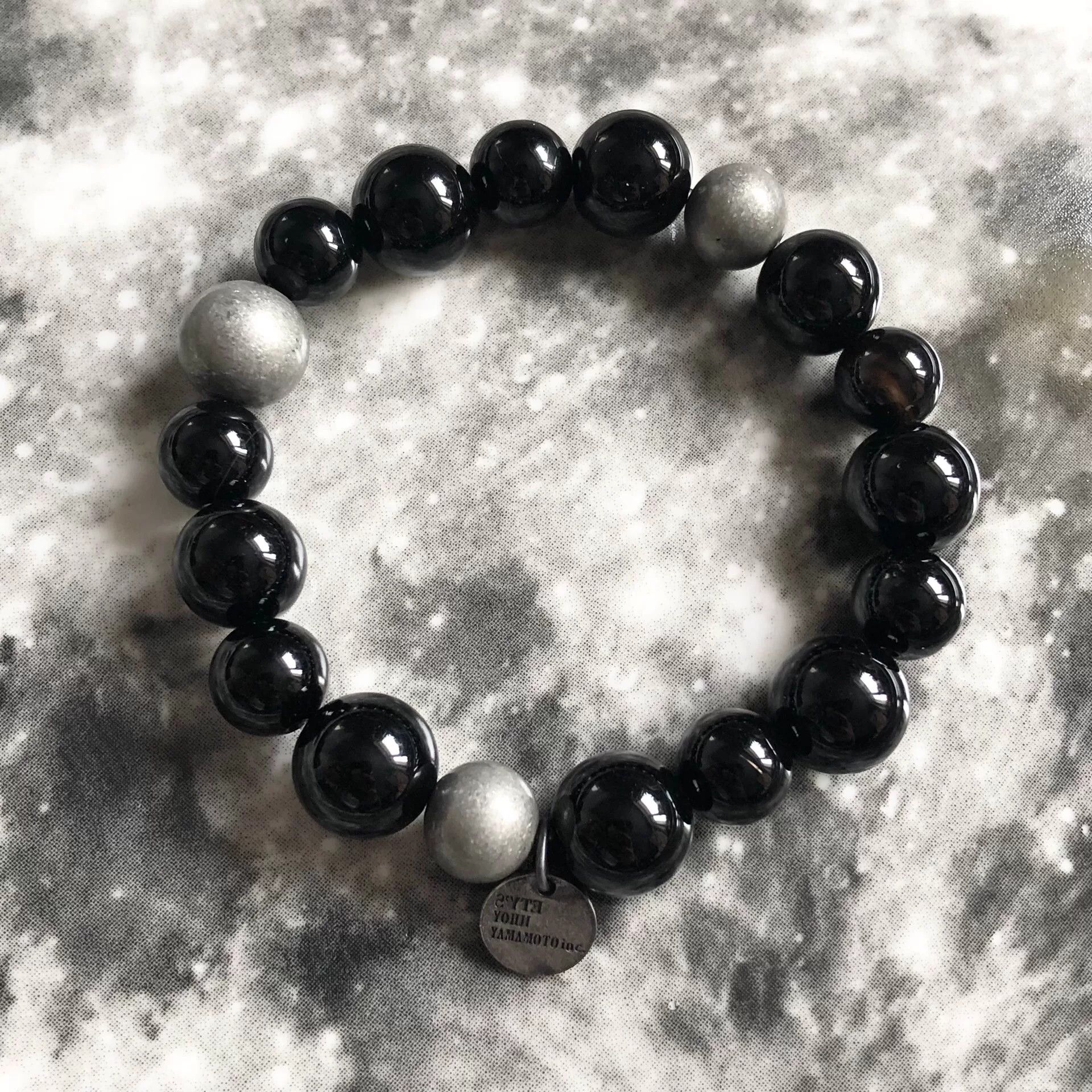 Yohji Yamamoto Yohji Yamamoto SYTE Black Onyx Bracelet Size ONE SIZE - 6 Thumbnail