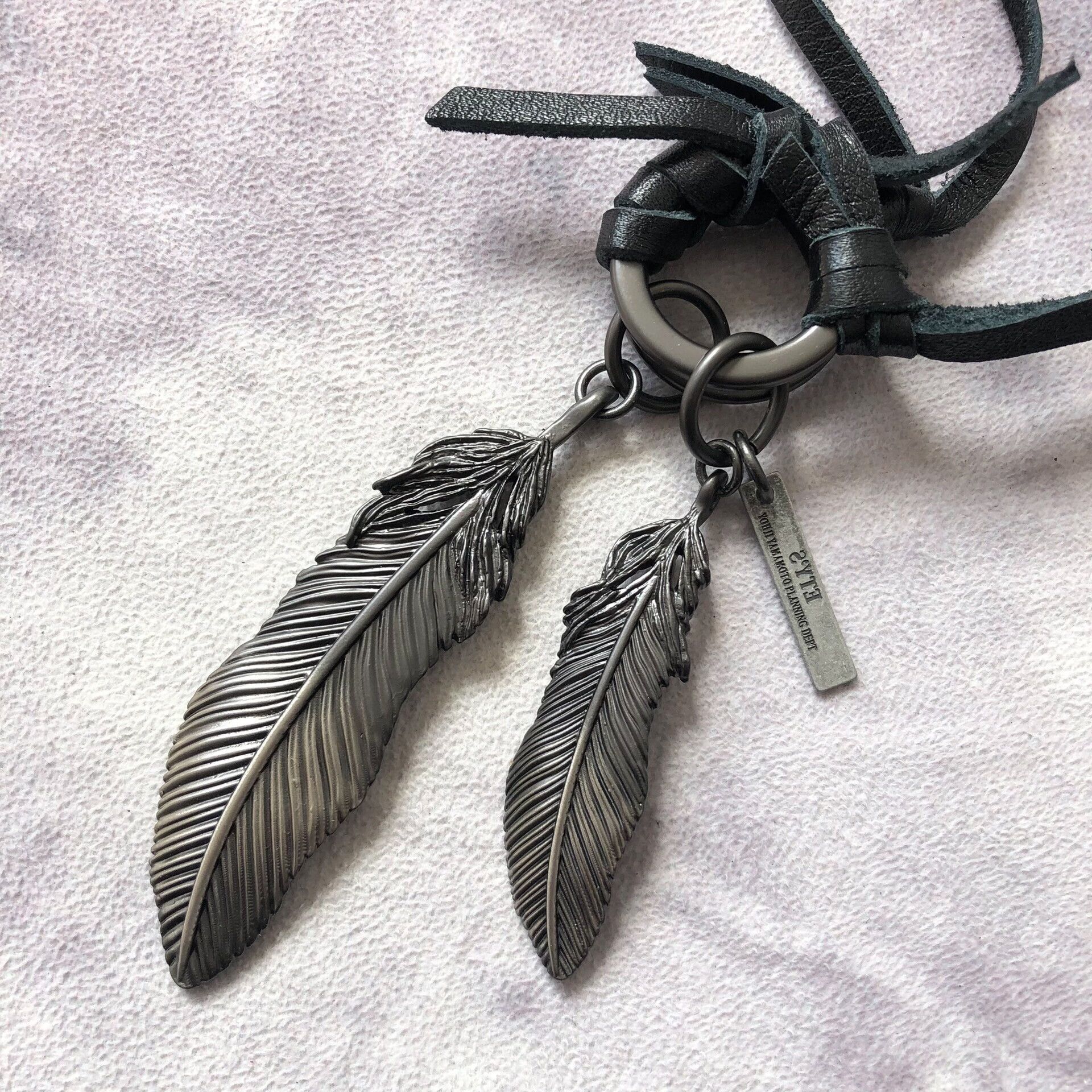 Yohji Yamamoto Yohji Yamamoto SYTE Feather Necklace Size ONE SIZE - 6 Thumbnail