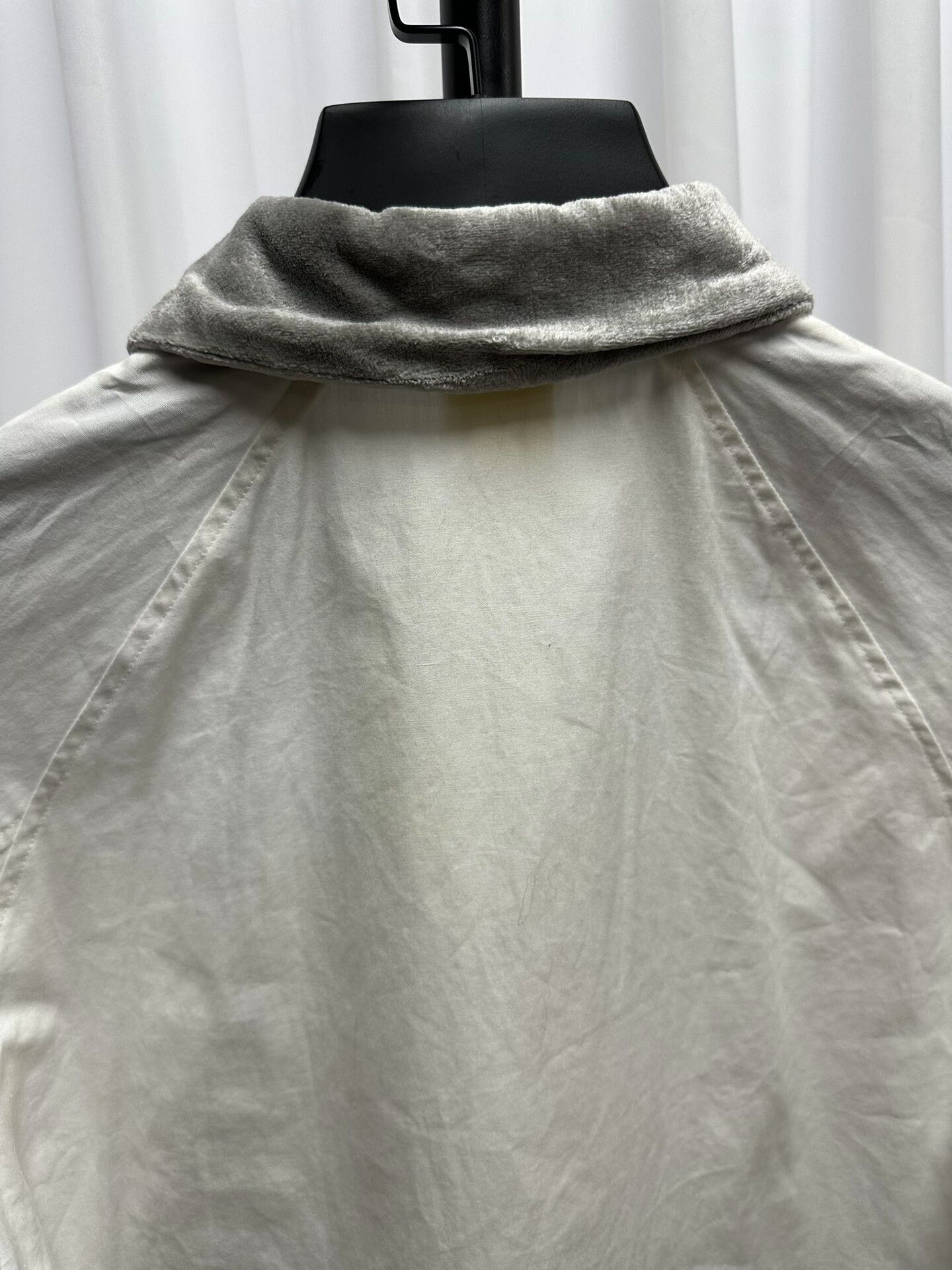 Y's Yohji Yamamoto Y's Velvet Panel Shirt Size US L / EU 52-54 / 3 - 6 Thumbnail