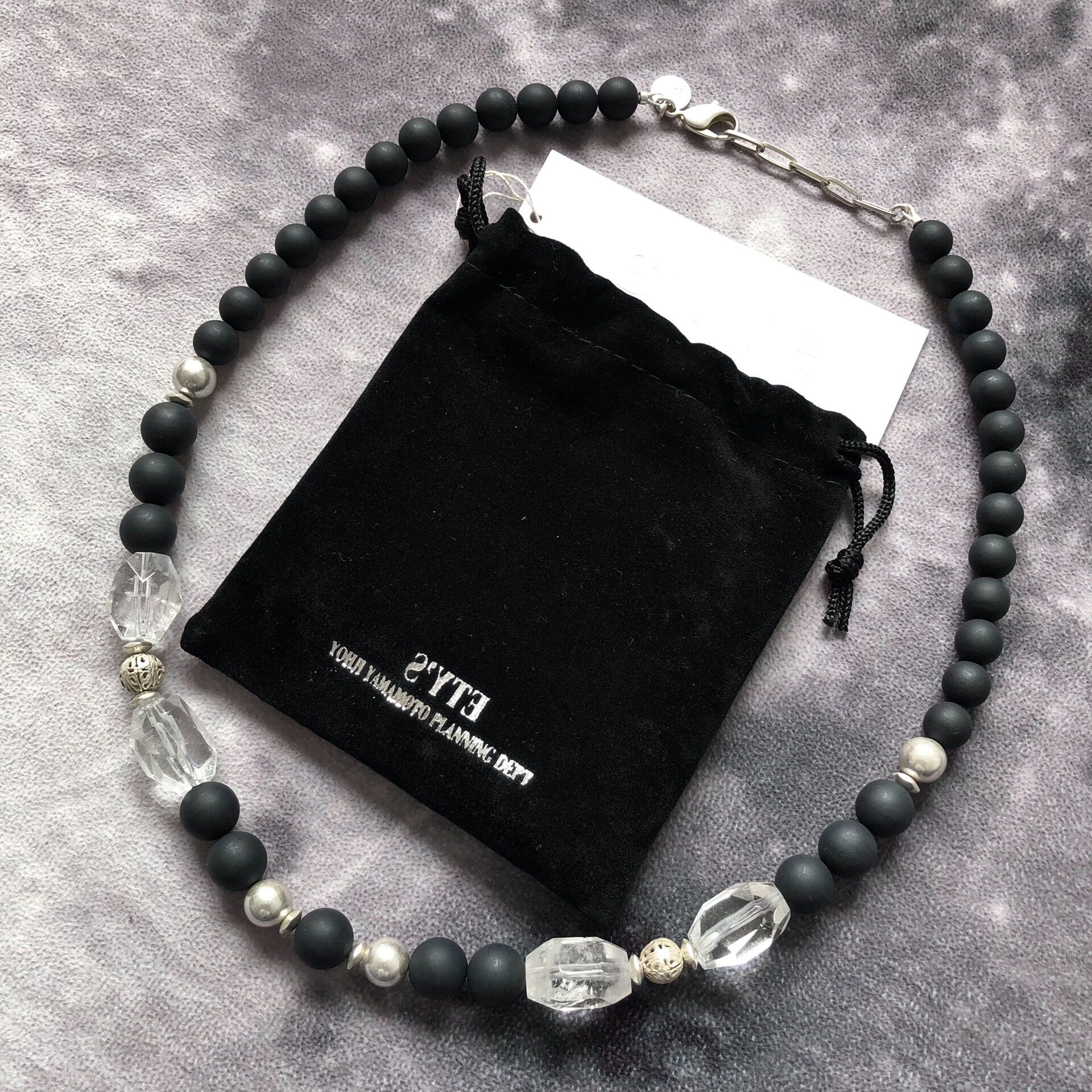 Yohji Yamamoto Yohji Yamamoto SYTE Matte Bead Necklace Size ONE SIZE - 5 Thumbnail