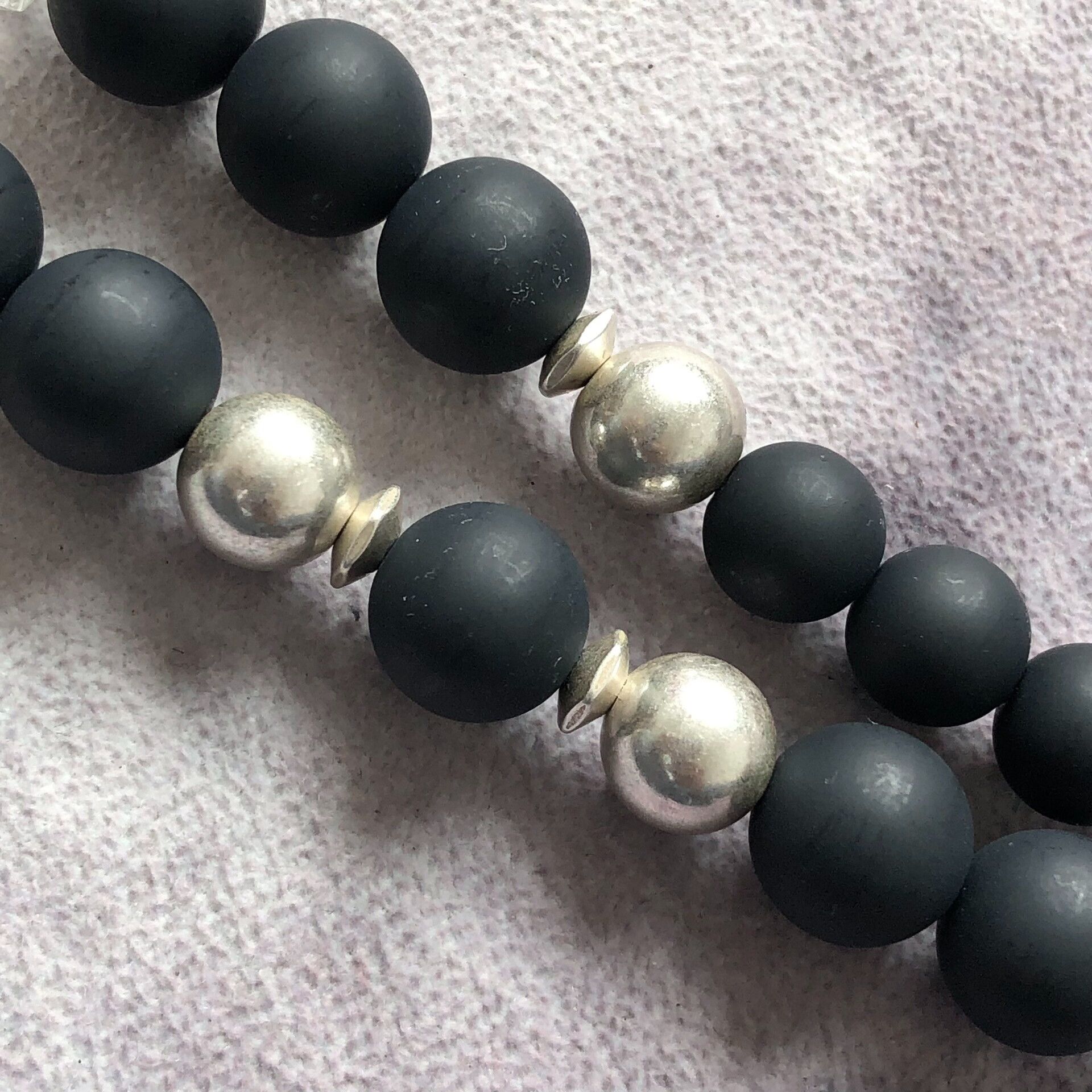 Yohji Yamamoto Yohji Yamamoto SYTE Matte Bead Necklace Size ONE SIZE - 7 Thumbnail