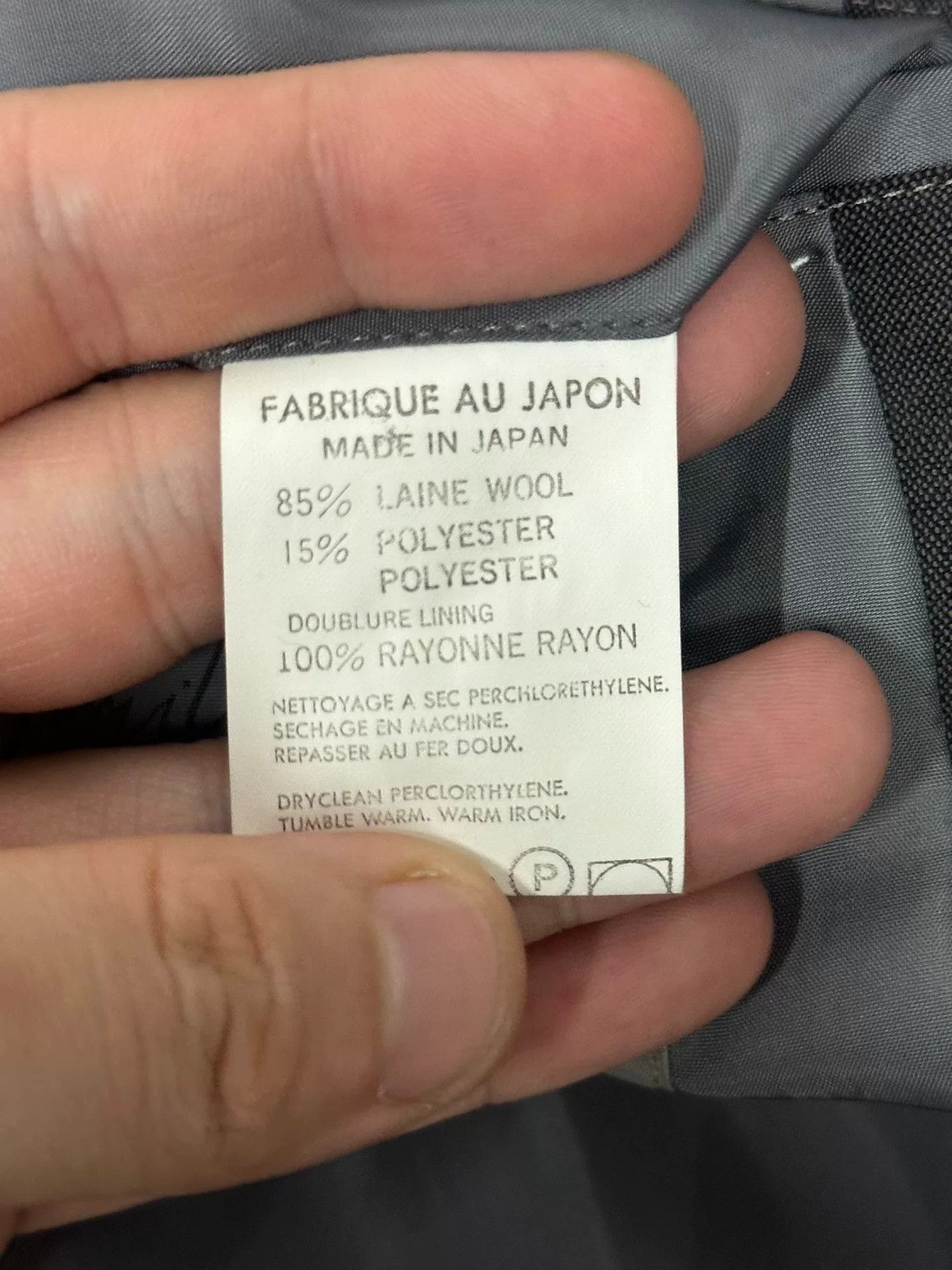 Yohji Yamamoto Yohji Yamamoto Pour Homme Color Block Suit Size US M / EU 48-50 / 2 - 7 Thumbnail